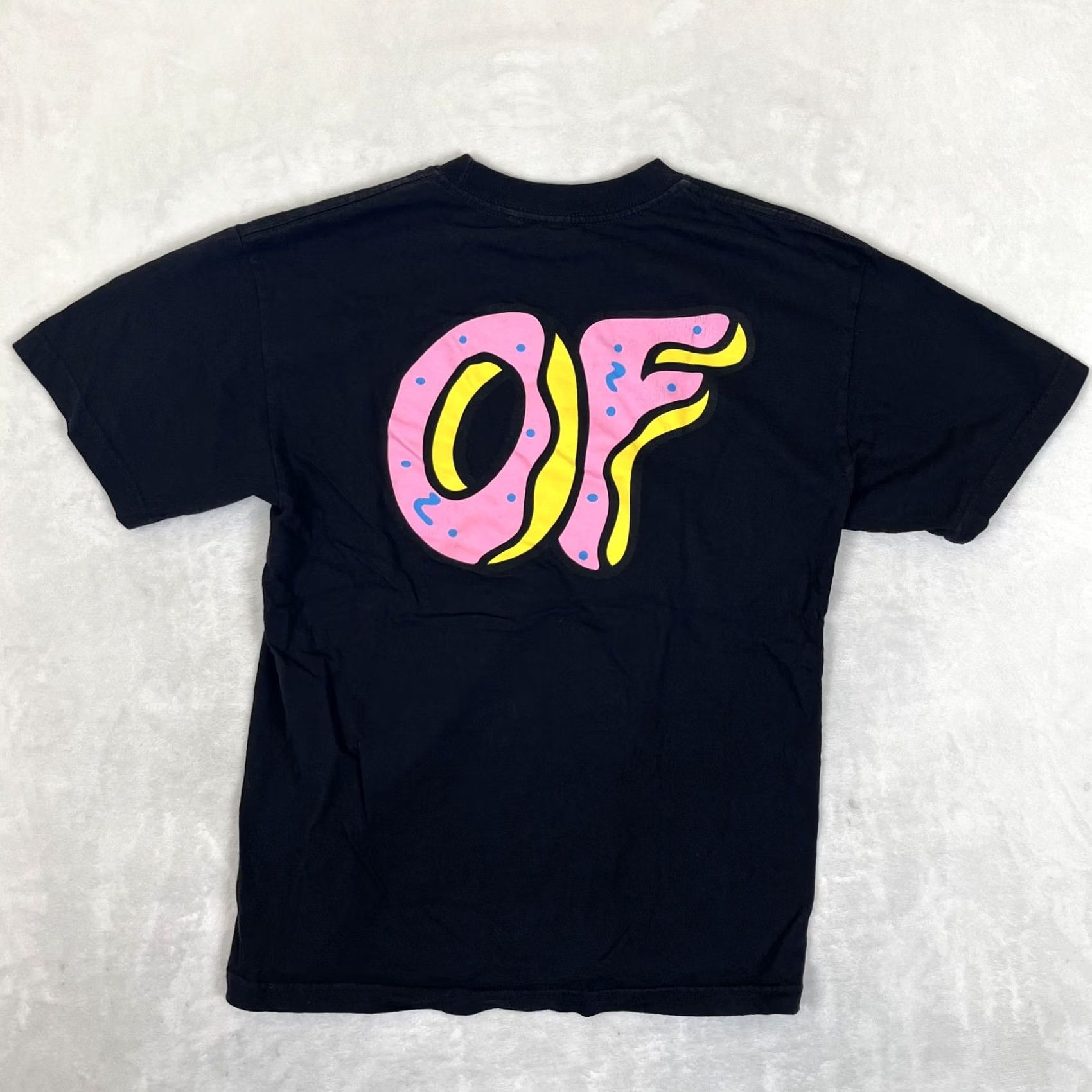 Odd Future Odd Future Donut T-Shirt Mens Medium Black Graphic Logo Hip Hop Tee Size US M / EU 48-50 / 2 - 6 Thumbnail