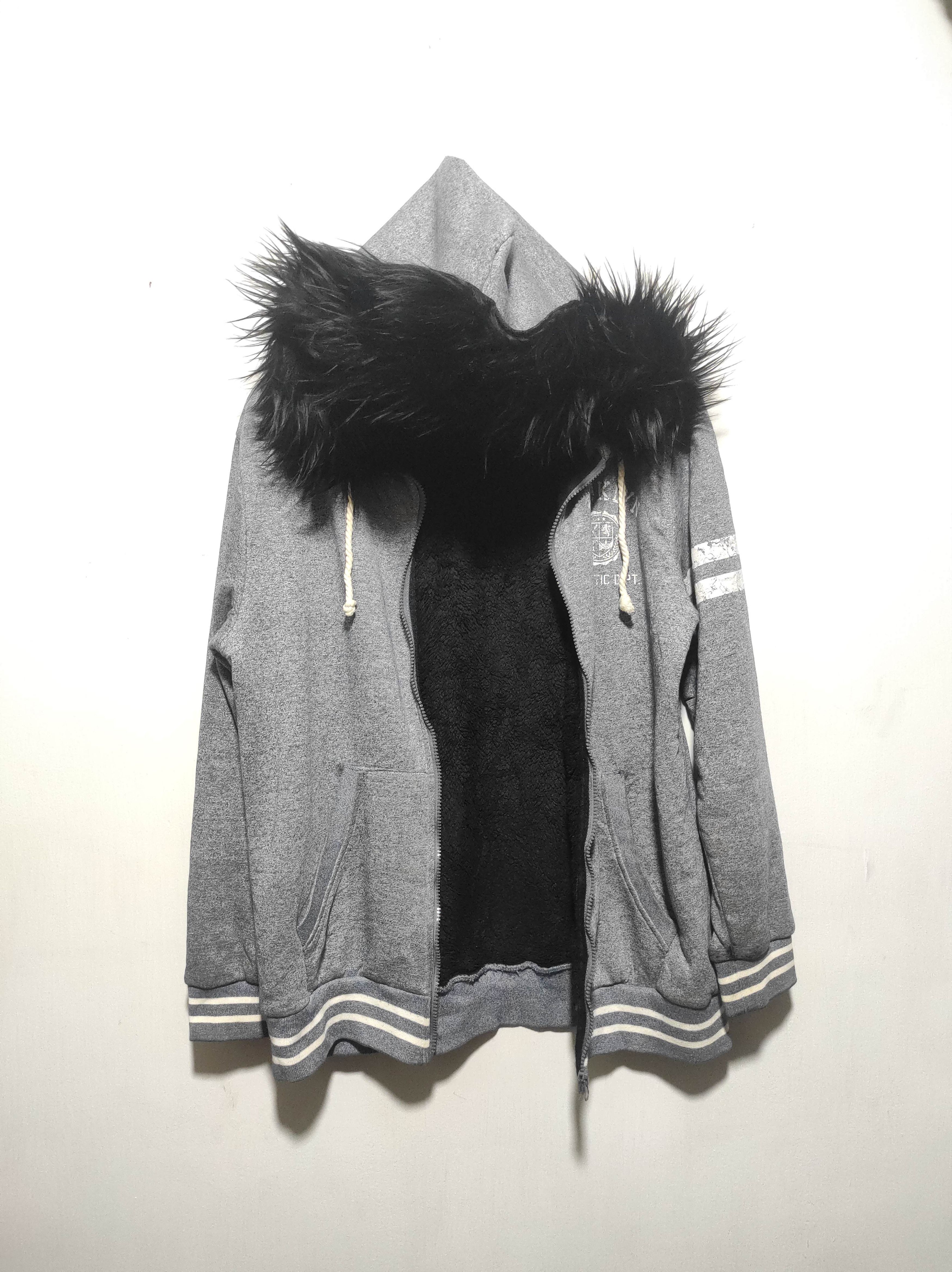 Hysteric Glamour Barcedos Brooklyn Sherpa Zip Fur Hoodie Parka i6w9 LGB style Size US L / EU 52-54 / 3 - 12 Thumbnail