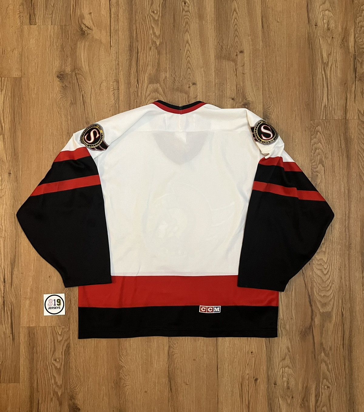 Ccm Vintage NHL CCM Ottawa Senators Hockey Jersey Size US L / EU 52-54 / 3 - 2 Thumbnail