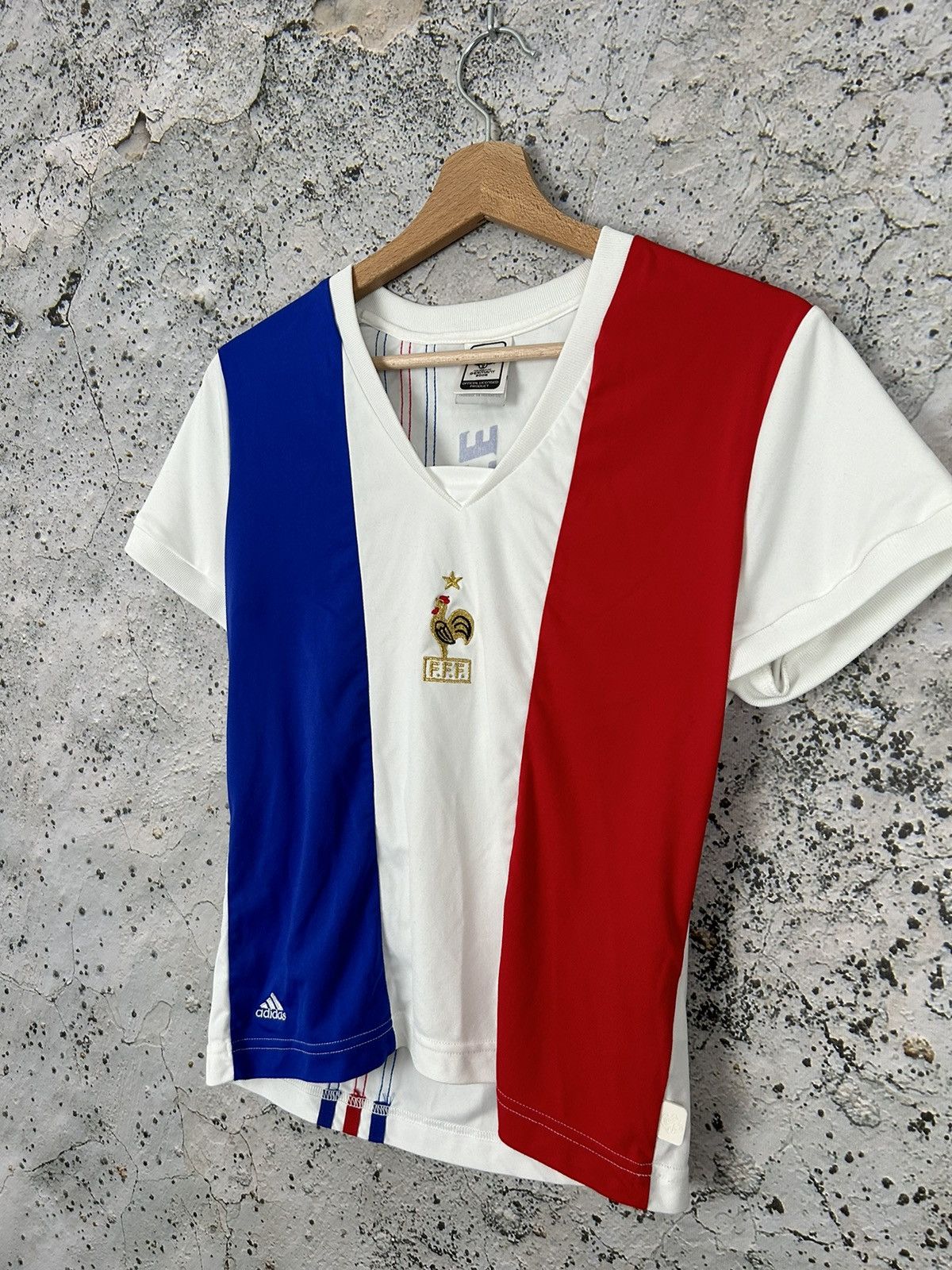Adidas Vintage Adidas France World Cup Soccer Jersey Football Rare Size US L / EU 52-54 / 3 - 2 Thumbnail