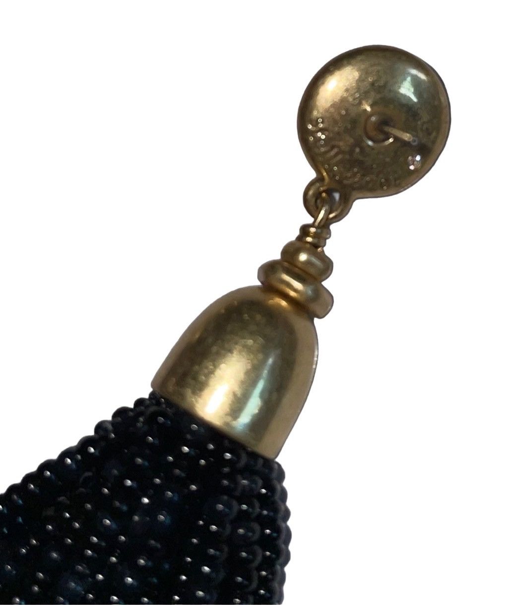 Other Stella & Dot Gita Hand Beaded Tassel Earrings Size ONE SIZE - 7 Thumbnail