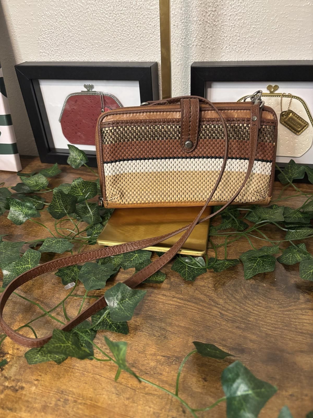 The Sak The Sak Woven Leather Crossbody Bag Size ONE SIZE - 1 Thumbnail