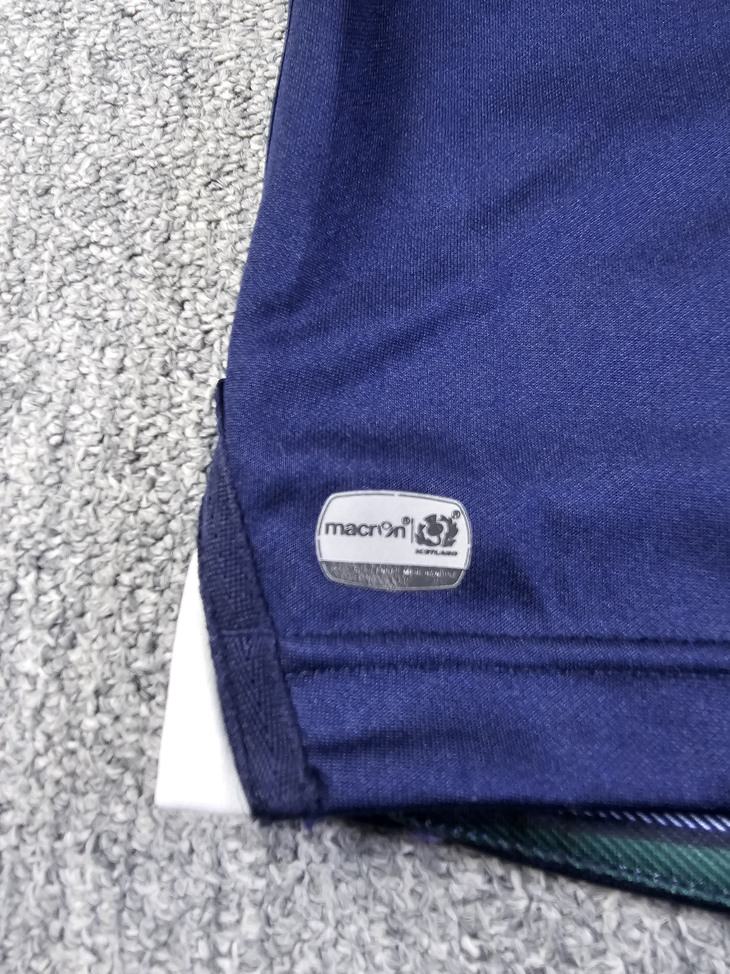 Macron Macron Scotland Rugby Union 2018/19 Home Jersey BT Navy 2XL Size US XL / EU 56 / 4 - 7 Thumbnail