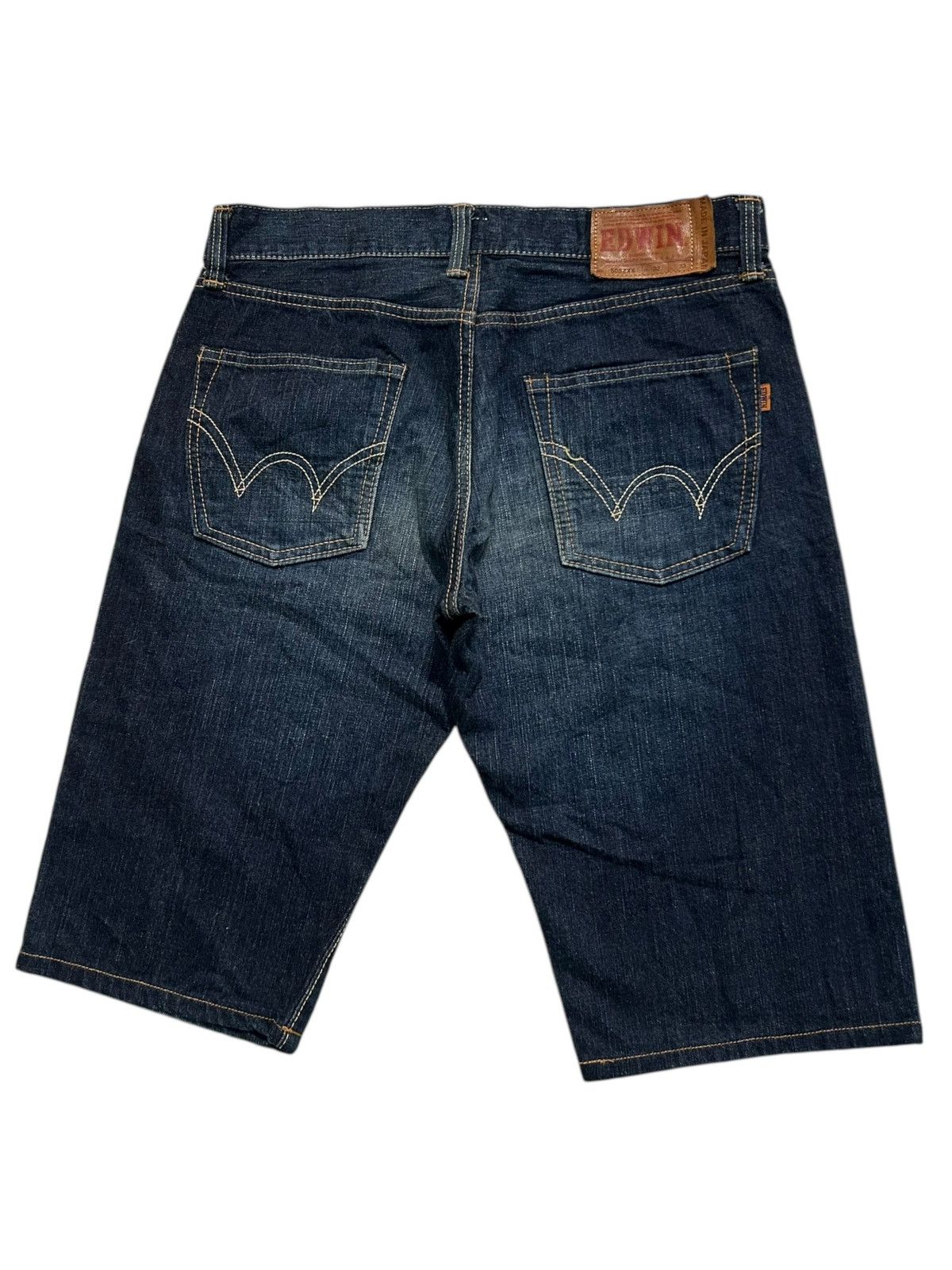 Japanese Brand × Kapital × Vintage Edwin Selvedge Vintage Japanese Short Denim jeans Size US 33 - 6 Thumbnail
