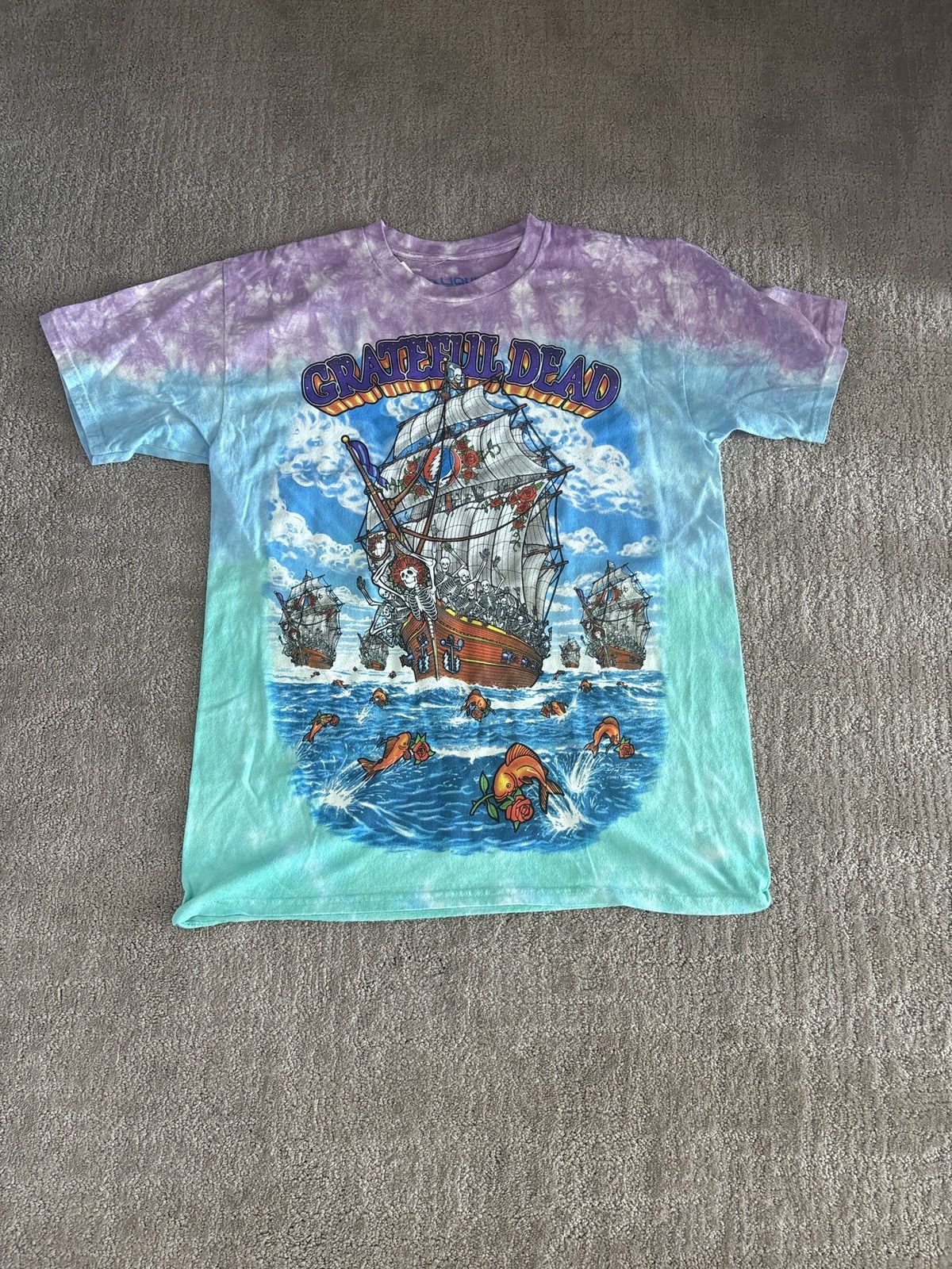 Grateful Dead × Liquid Blue × Vintage Y2K Grateful Dead Liquid Blue T-shirt Size US M / EU 48-50 / 2 - 1 Thumbnail
