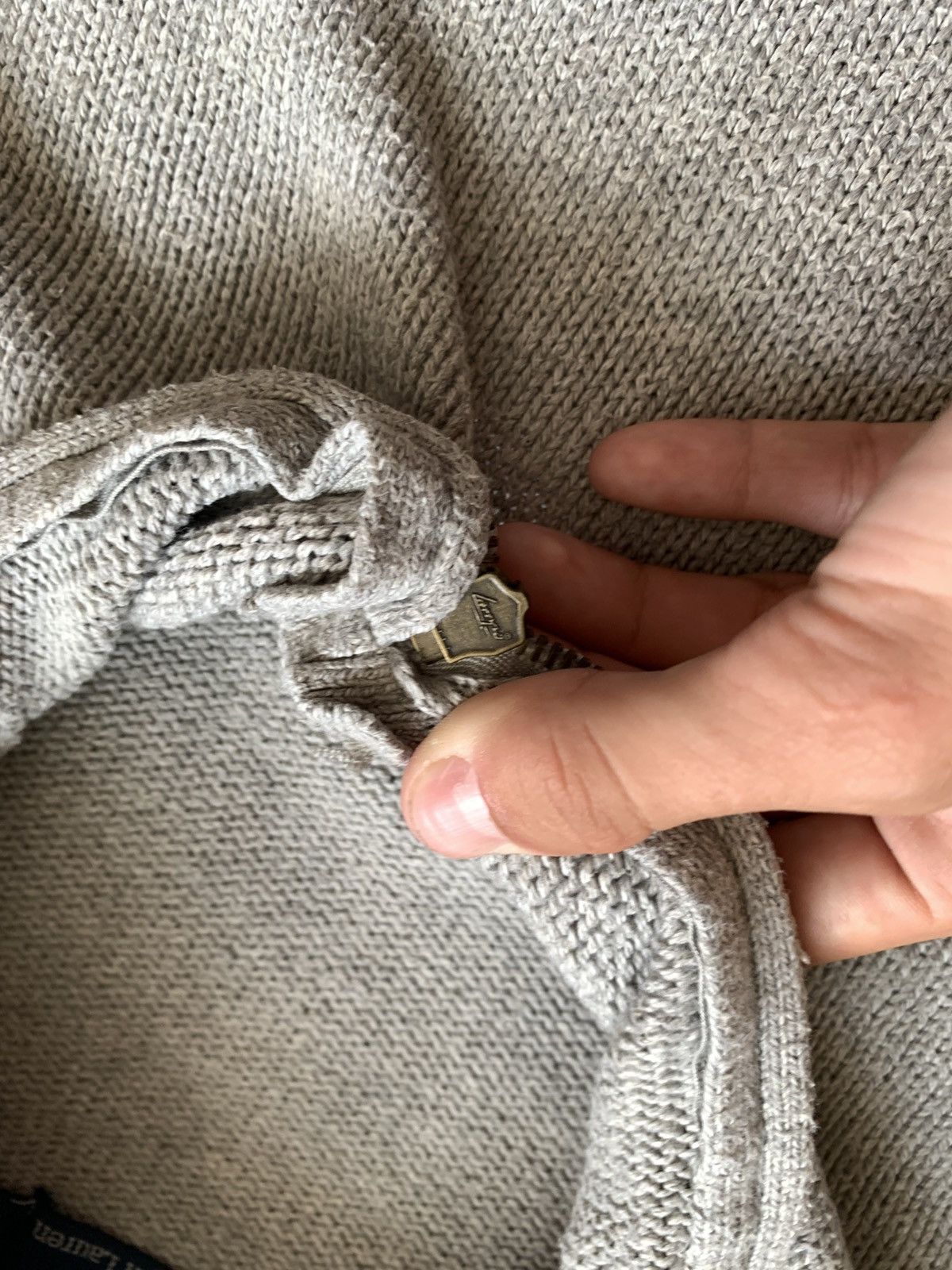 Ralph Lauren 🔥VINTAGE RALP LAUREN 1/3 ZIP OLD MONEY KNIT SWEATER Size US XL / EU 56 / 4 - 7 Thumbnail
