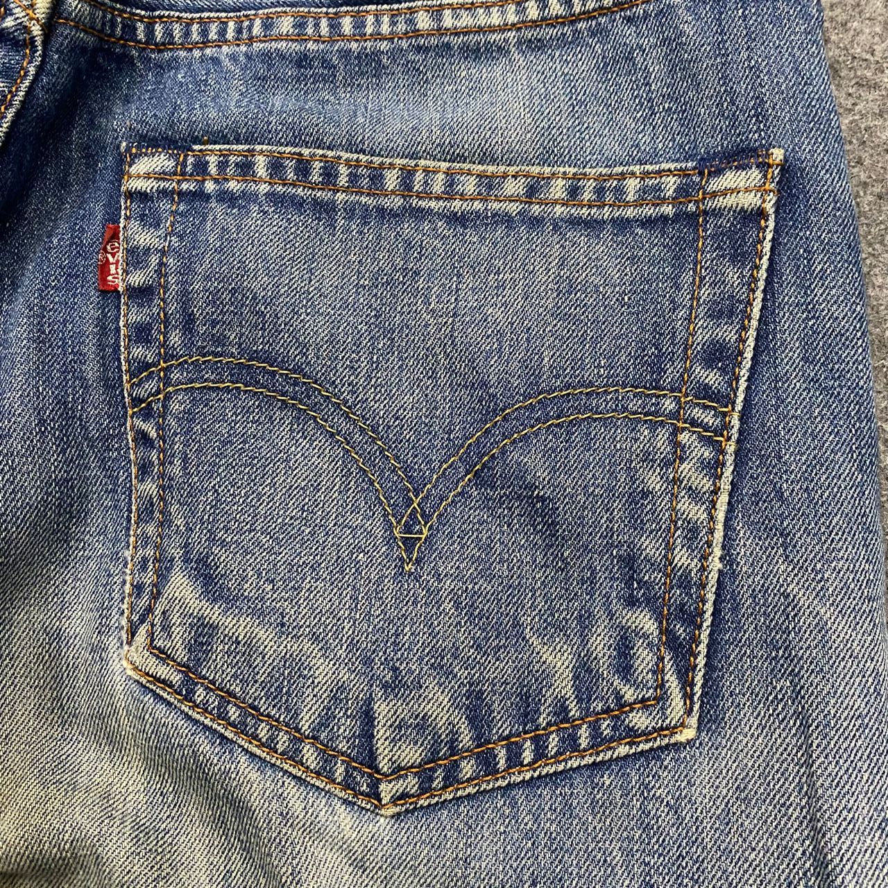 Levi's Vintage Clothing Vintage Levis 503 Distressed Denim Kurt Cobain Style Size US 31 - 13 Thumbnail