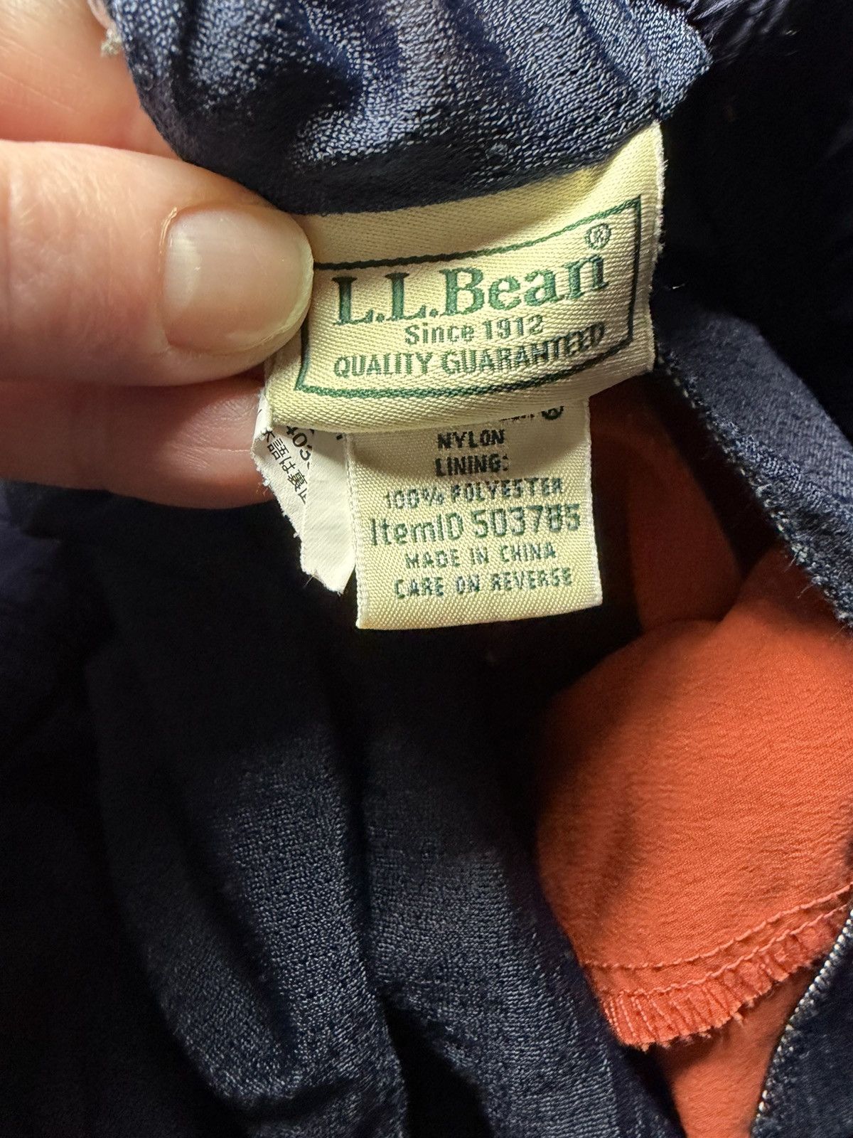 L.L. Bean LL Bean Orange Cargo Swim Trunks Size XL. Size US 35 - 5 Thumbnail