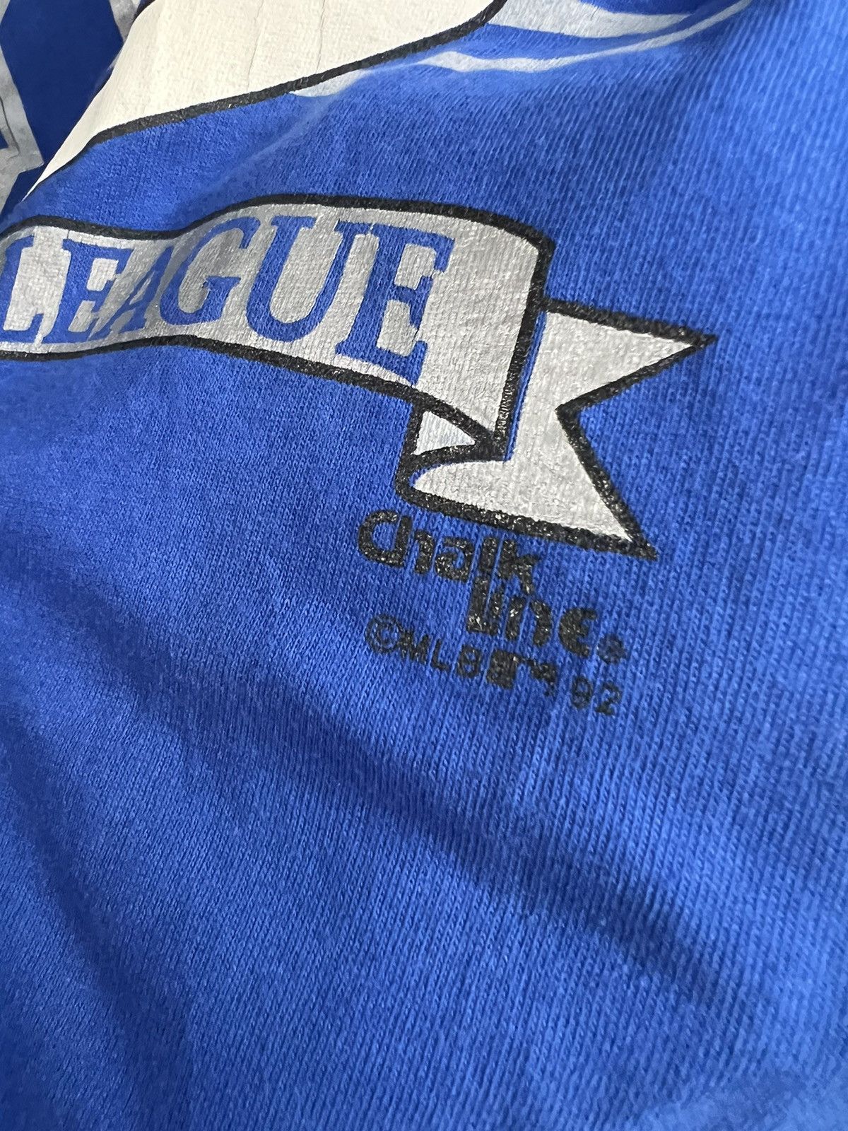 MLB 🔥Vintage 92 La Dodgers by Chalk Line Tees Size US M / EU 48-50 / 2 - 9 Thumbnail