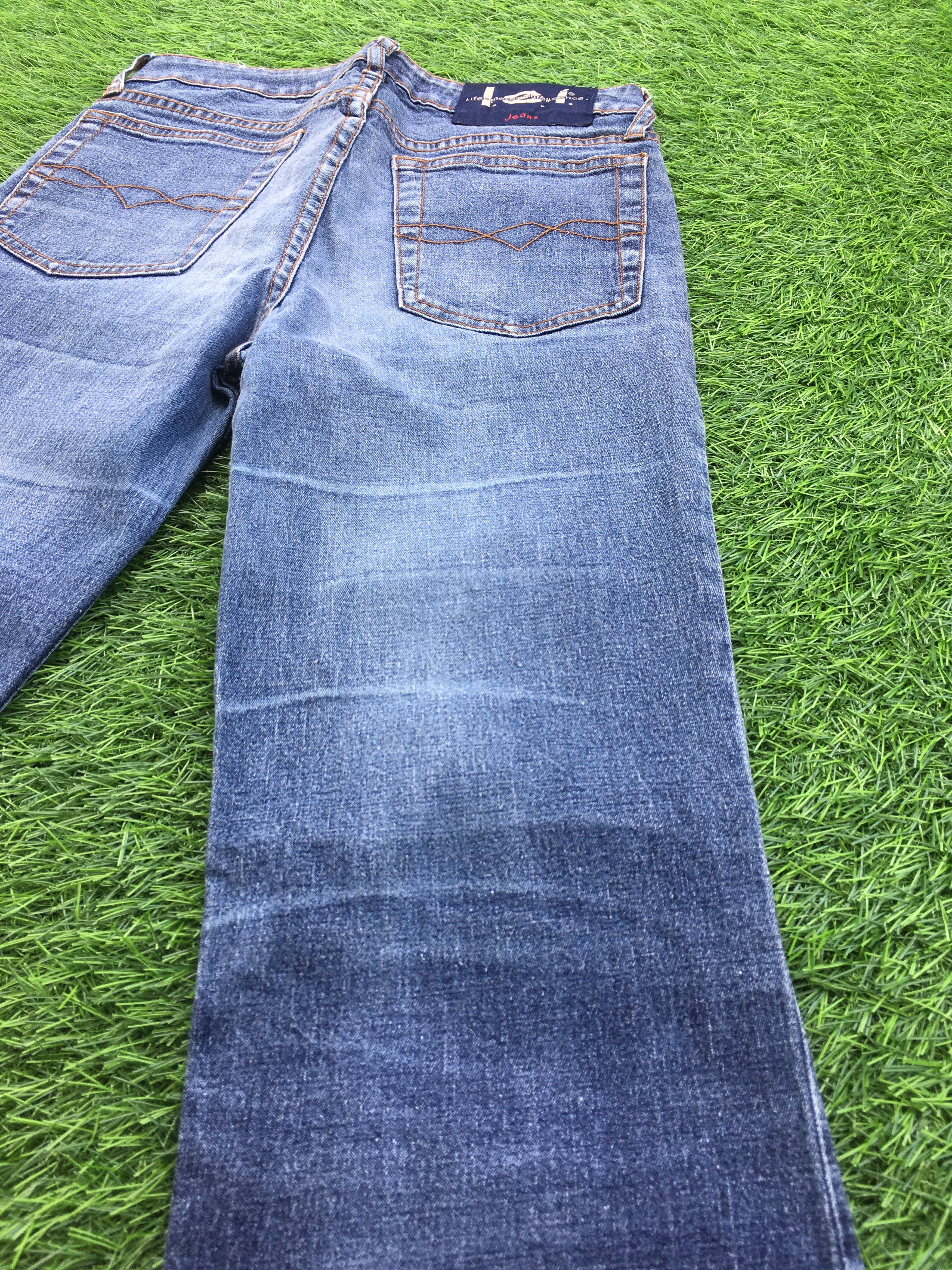 Designer × Japanese Brand × Jean Y2K Low Rise Flare Jeans D-936 Size 24" / US 00 / IT 34 - 7 Thumbnail