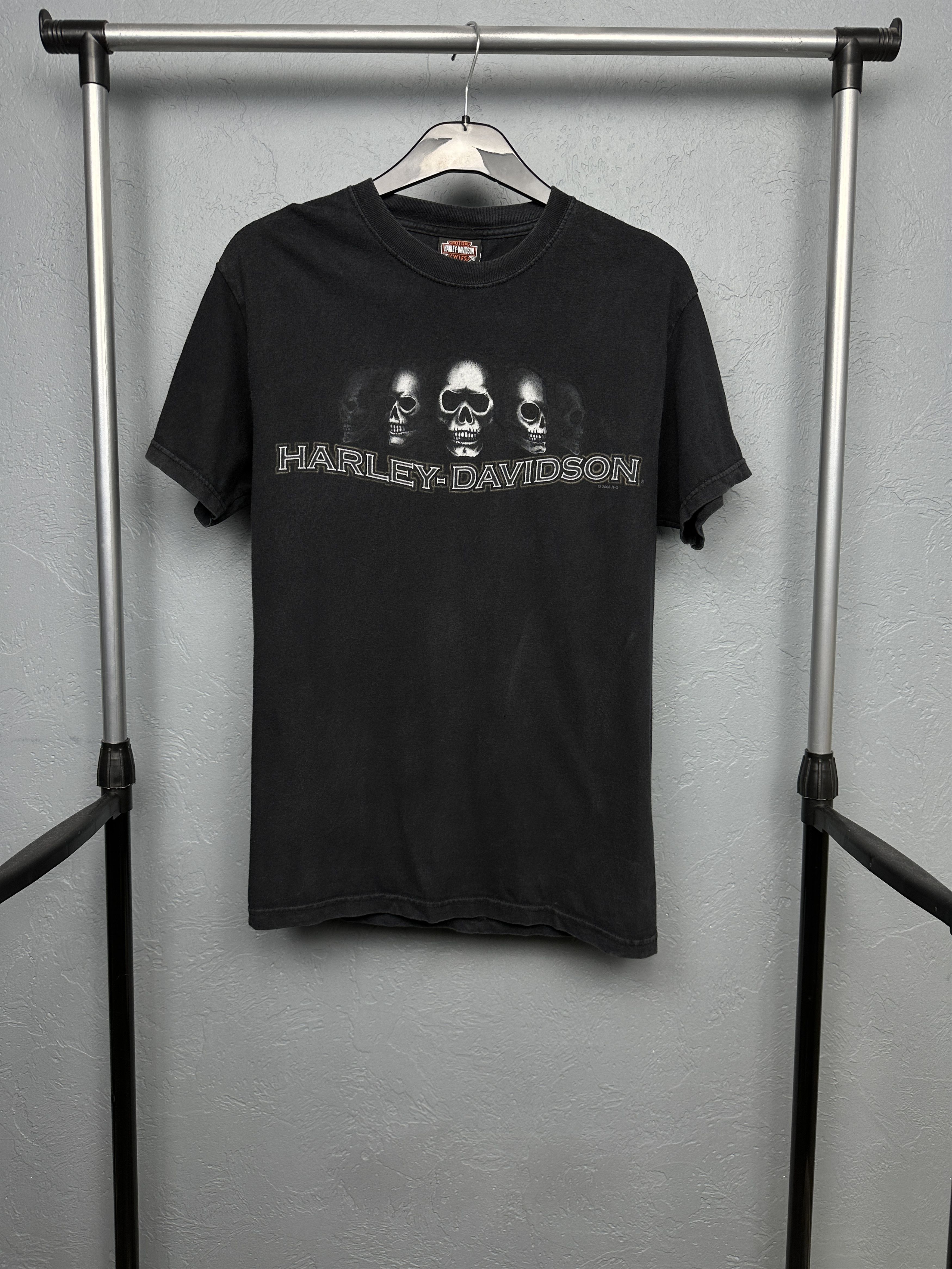 Harley Davidson Harley Davidson 2008 Oxford England Mens Crew Neck T-Shirt Size US M / EU 48-50 / 2 - 4 Thumbnail