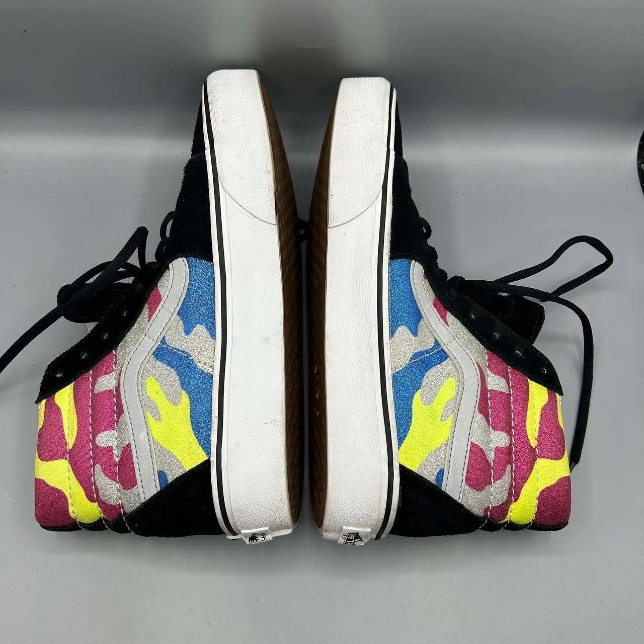 Vans Vans Sk8-Hi High Top Sneakers 8 Glitter Skateboard 721356 Size US 8 / EU 41 - 7 Thumbnail