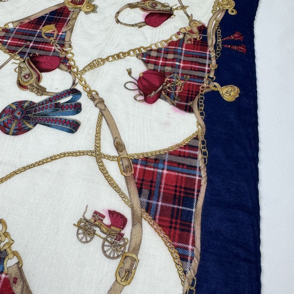 Burberry Vintage Burberrys Handkerchief, Pocket Square, Neck Scarf Size ONE SIZE - 6 Thumbnail