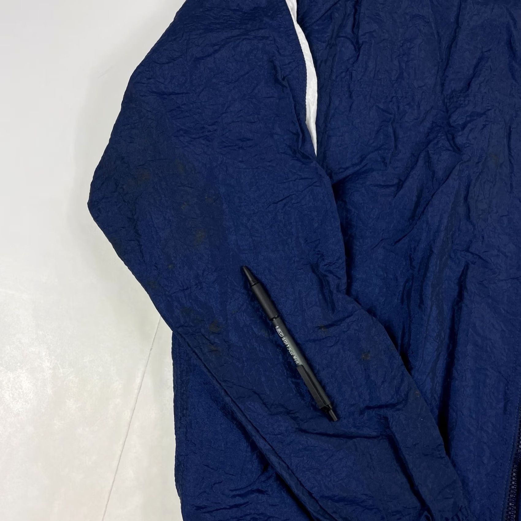 Speedo Speedo 90s Jacket Men Large Blue Softshell Windbreaker Lightweight Size US L / EU 52-54 / 3 - 6 Thumbnail