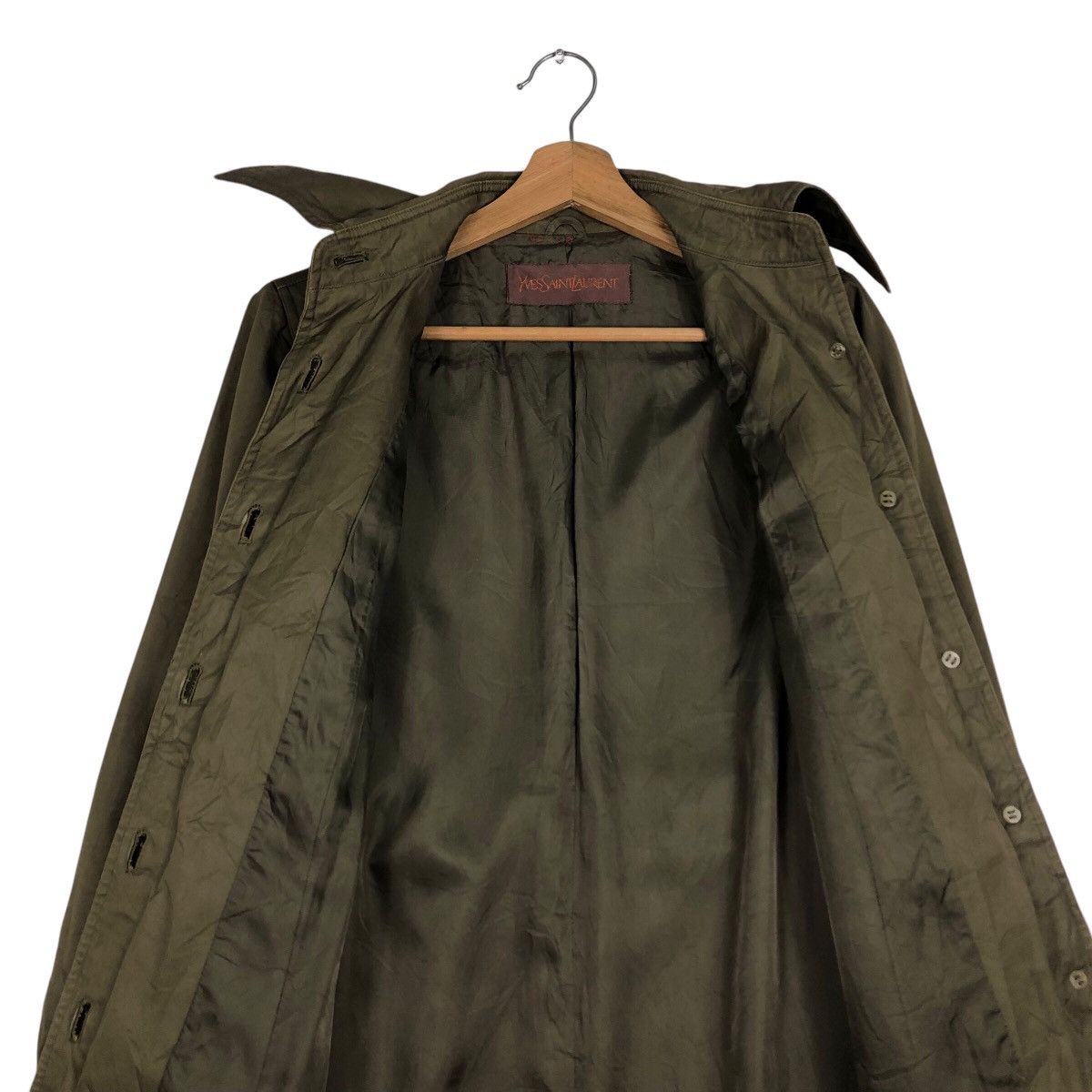 Yves Saint Laurent 📌Vintage Long Jacket Robed Yves Saint Laurent Size US M / EU 48-50 / 2 - 16 Thumbnail