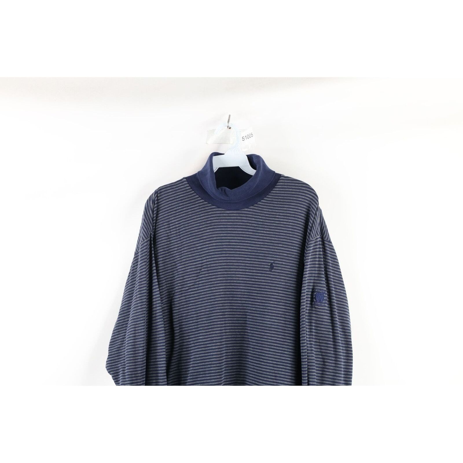 Ralph Lauren Vintage 90s Polo Golf Ralph Lauren Faded Striped T-Shirt Size US L / EU 52-54 / 3 - 2 Thumbnail