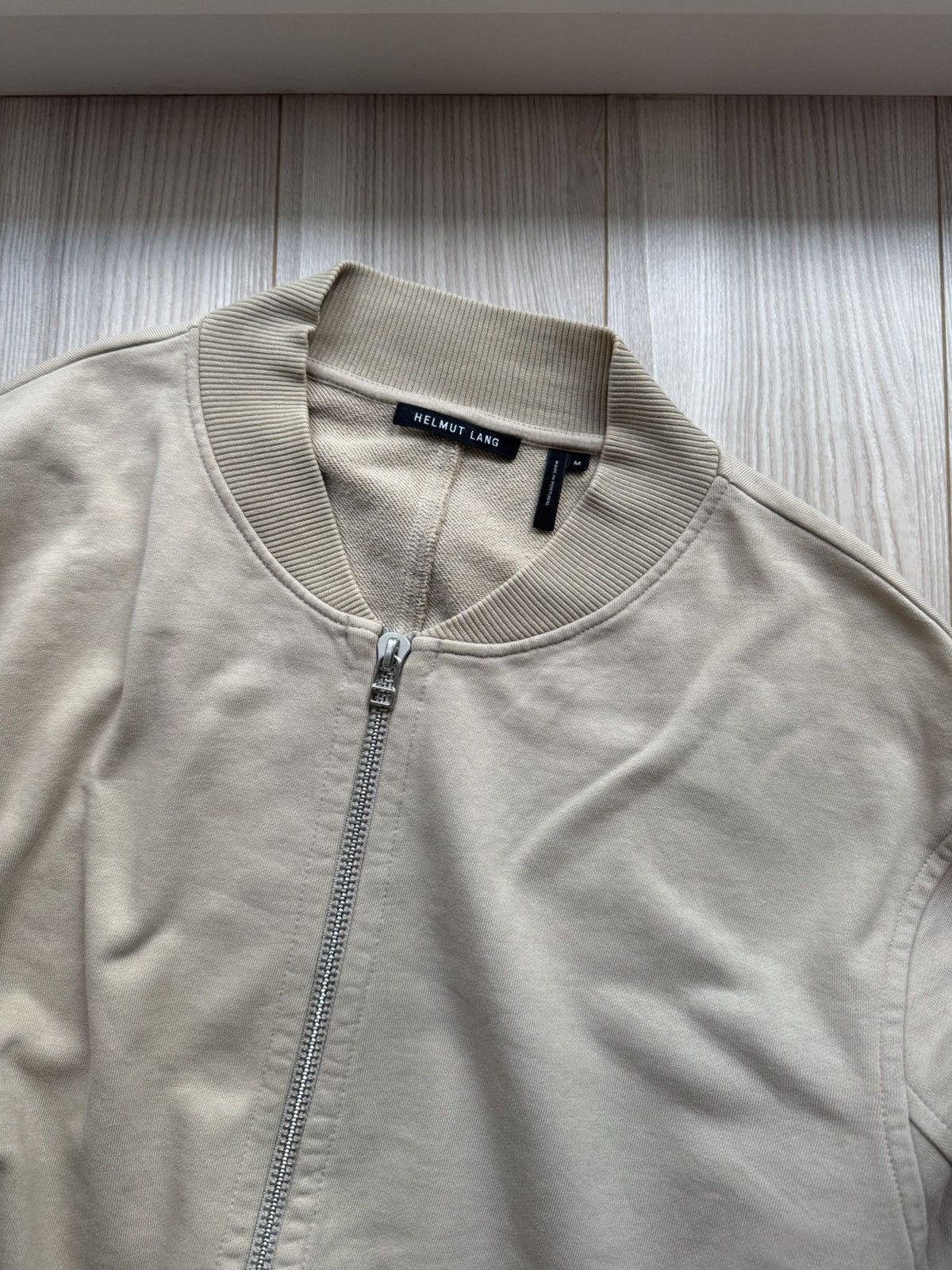 Helmut Lang Helmut Lang Bondage Distressed Bomber Jacket Size US M / EU 48-50 / 2 - 8 Thumbnail