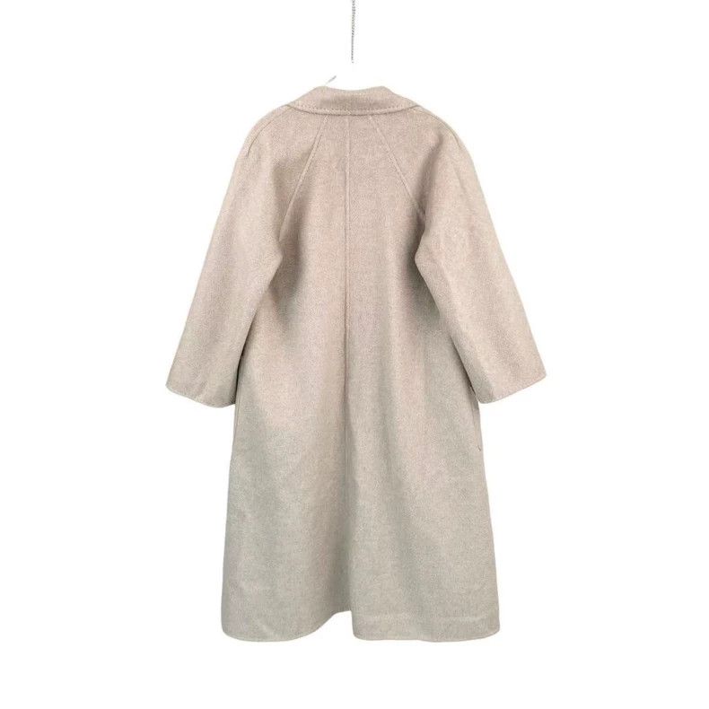 Max Mara Max Mara Cashmere labbro solid color cashmere coat with la Size S / US 4 / IT 40 - 2 Thumbnail