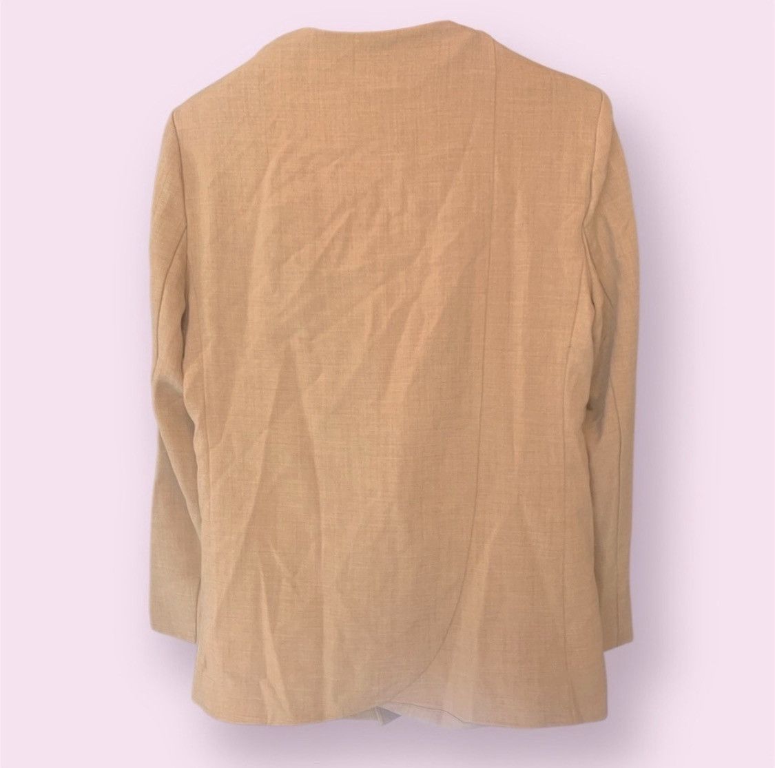 Shein Tan Double Breasted Jacket Size M / US 6-8 / IT 42-44 - 2 Thumbnail
