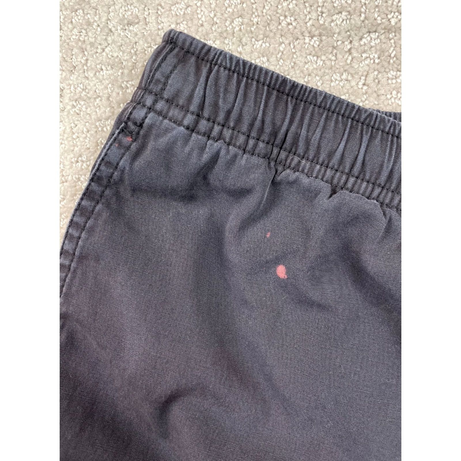 Orvis Orvis Pants Men Size 38 Black Canvas Elastic Waist Jogger Drawstring Hiking Work Seasonal Fall Winter Spring Straight Leg Regular Fit Mens Size US 38 / EU 54 - 7 Thumbnail
