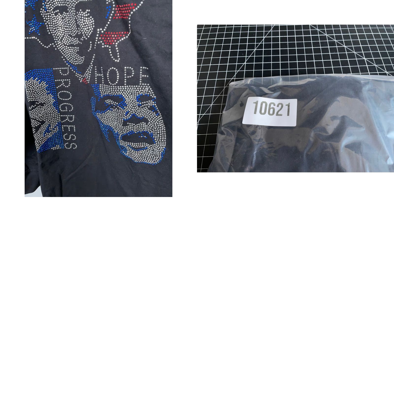 Vintage VINTAGE Barack Obama Rhinestone T-Shirt Long Sleeve Adult 2XL Black USA Made 2000s Hip Hop Retro Men Shirt Size US XXL / EU 58 / 5 - 9 Thumbnail