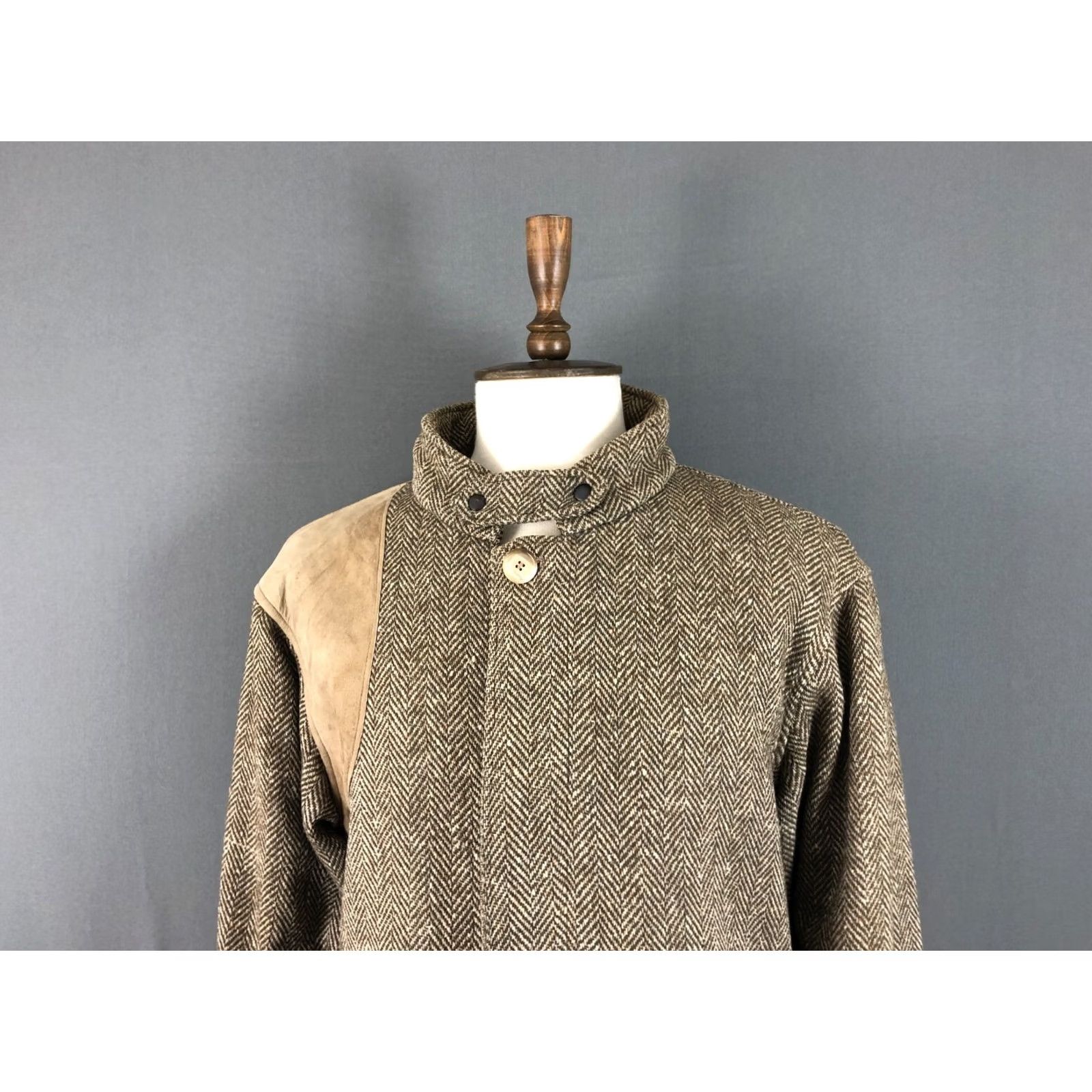 Valstar Valstar Coat Wool/Alpaca Men Brown Patterned Size US M / EU 48-50 / 2 - 4 Thumbnail
