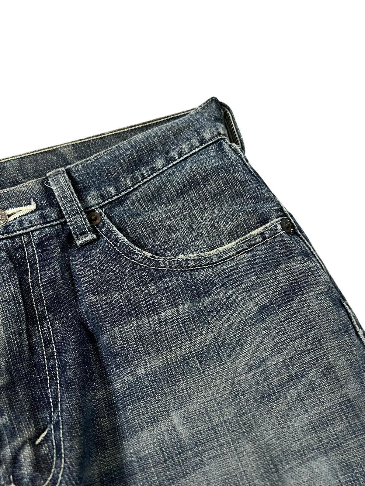 Levi's Vintage Levis 502 Mud Wash Distress Jean Size US 28 / EU 44 - 12 Thumbnail