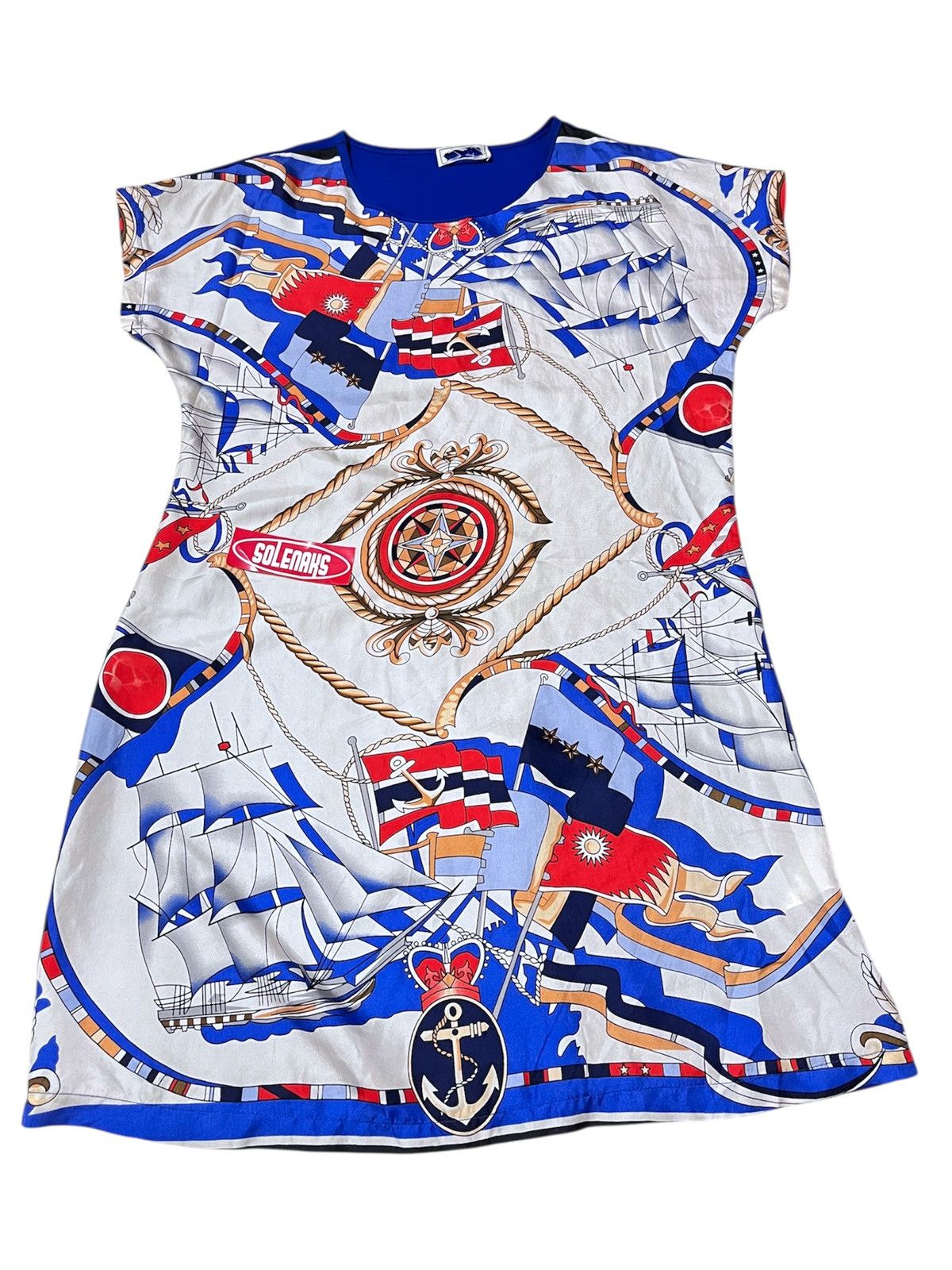 Other Vintage silk dress like a Hermes Size S / US 4 / IT 40 - 3 Thumbnail