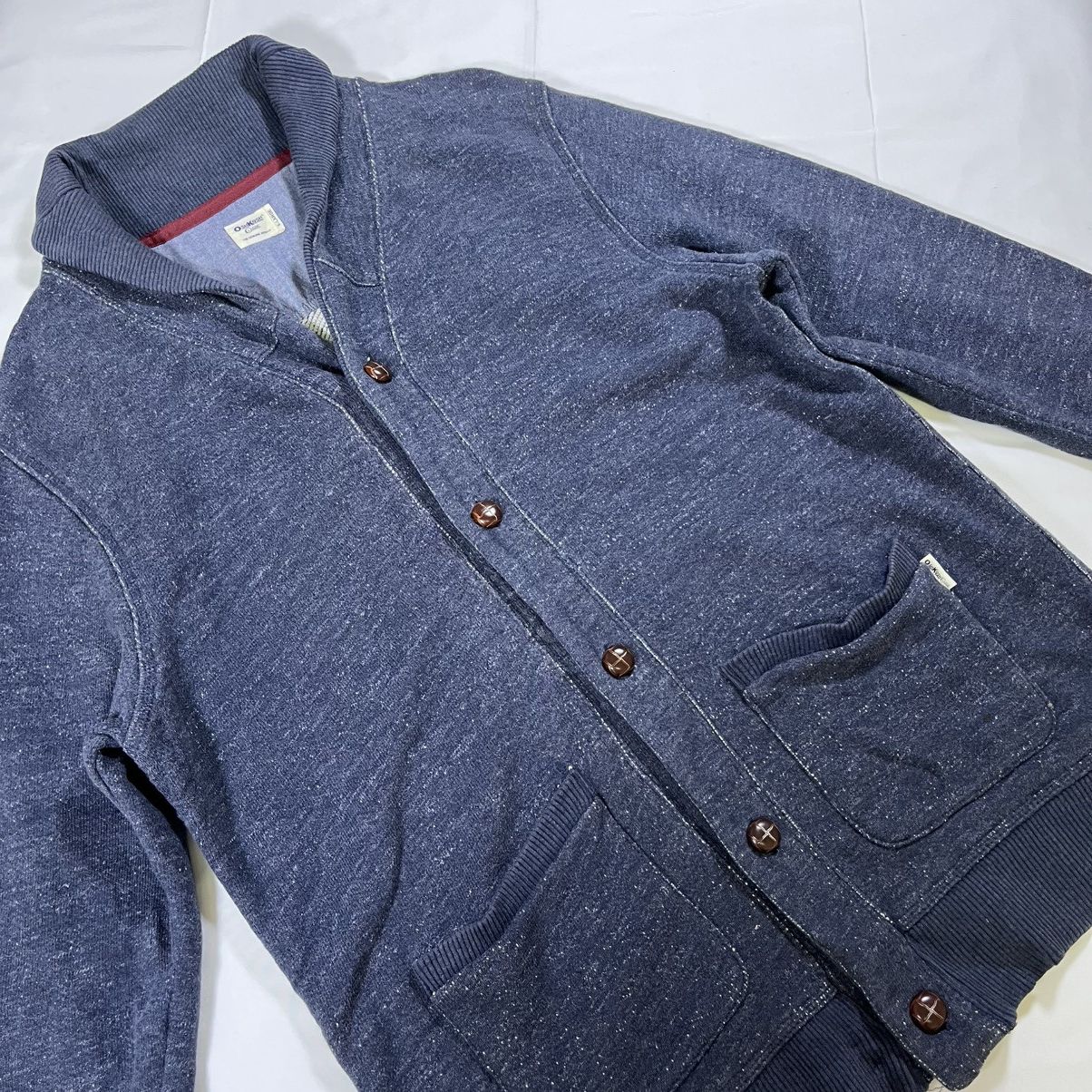 Oshkosh OSHKOSH CLASSIC BUTTON UP JACKET/CARDIGAN SHAWL COLLAR Size US XL / EU 56 / 4 - 1 Thumbnail