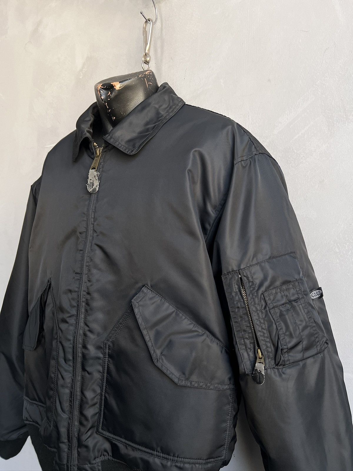 Alpha Industries Cwu bomber jacket nylon balenciaga style alpha industries Size US XXL / EU 58 / 5 - 3 Thumbnail