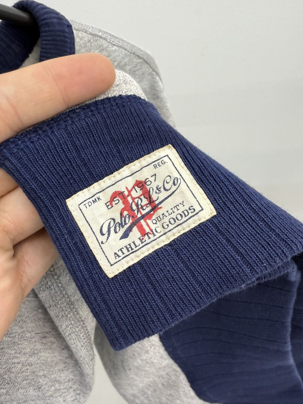Polo Ralph Lauren Polo Ralph Lauren P Logo Emblem Cotton Sweatshirt Size US S / EU 44-46 / 1 - 5 Thumbnail