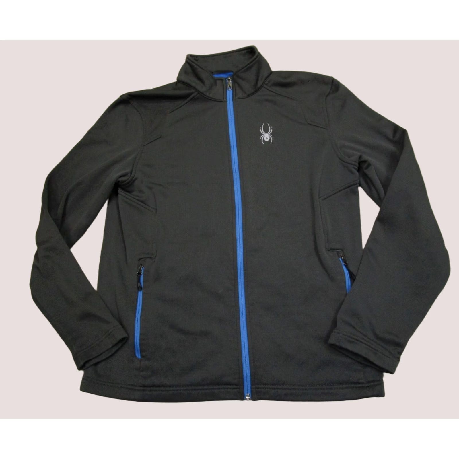 Spyder Spyder Jacket Men Medium Gray Full Zip Windbreaker Lightweight Running Training Size US M / EU 48-50 / 2 - 1 Thumbnail