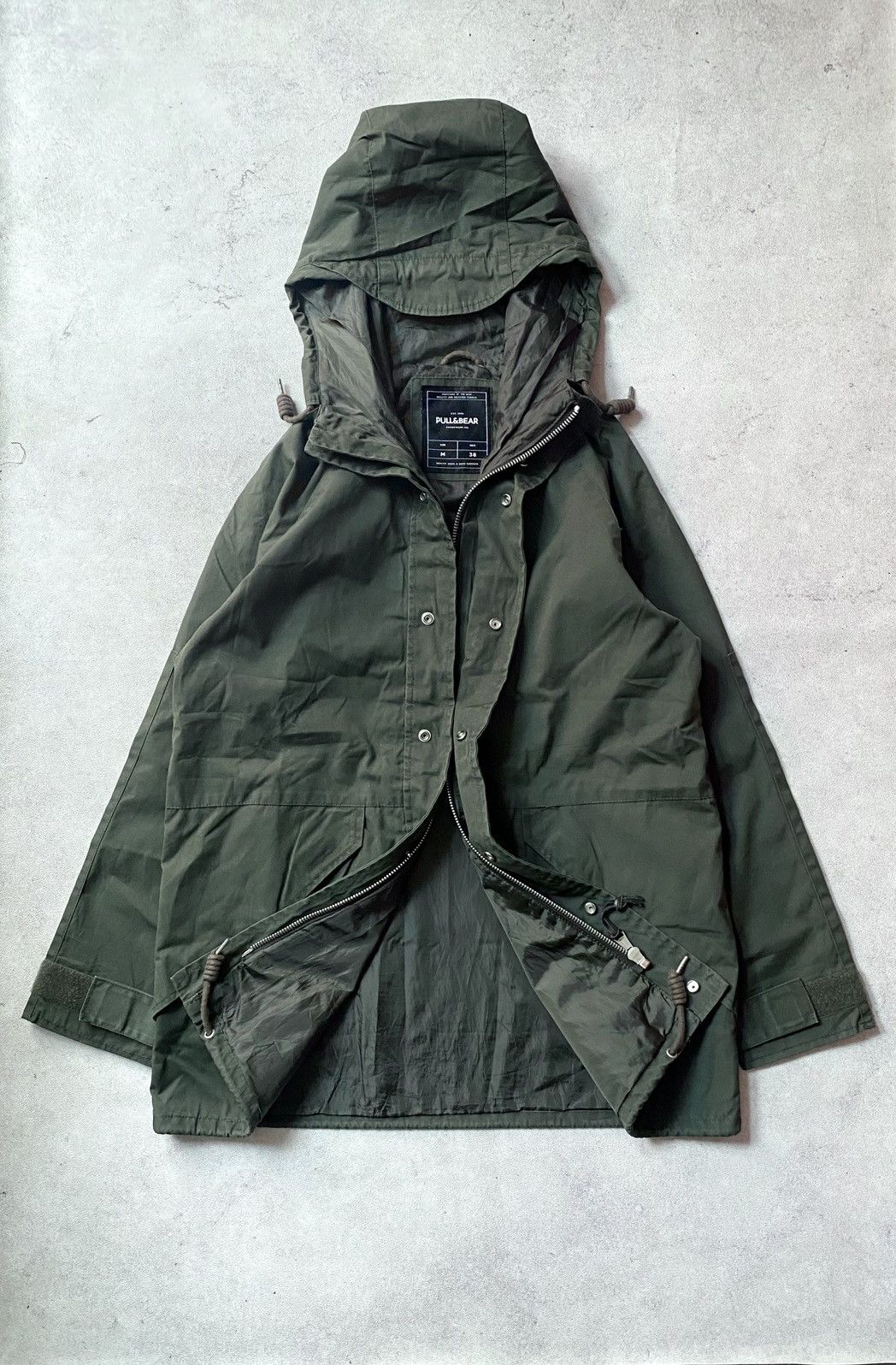 Pull & Bear Pull & Bear Military Parka Jacket Size US M / EU 48-50 / 2 - 8 Thumbnail