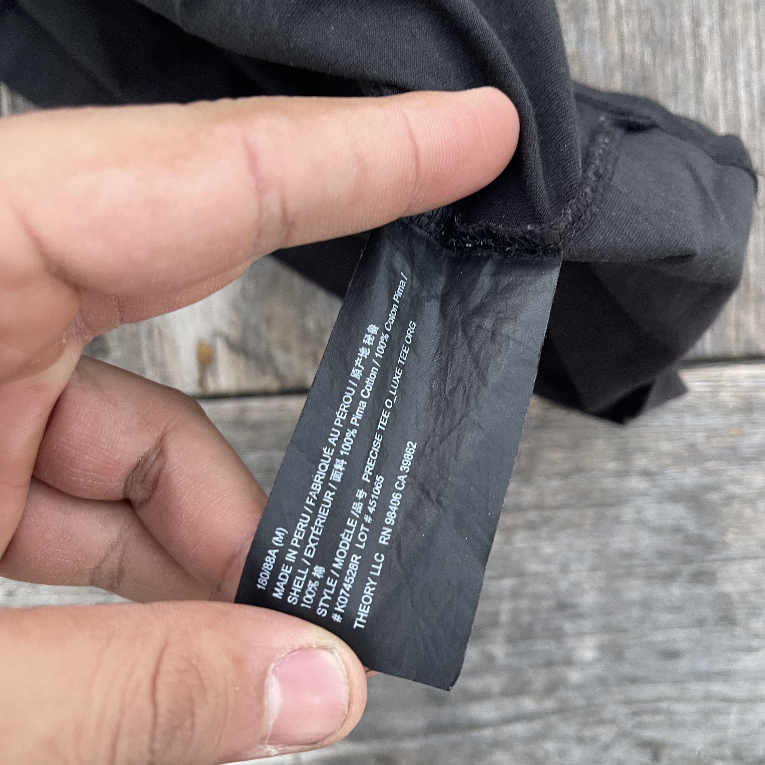 Theory Theory T-shirt Size US M / EU 48-50 / 2 - 4 Thumbnail