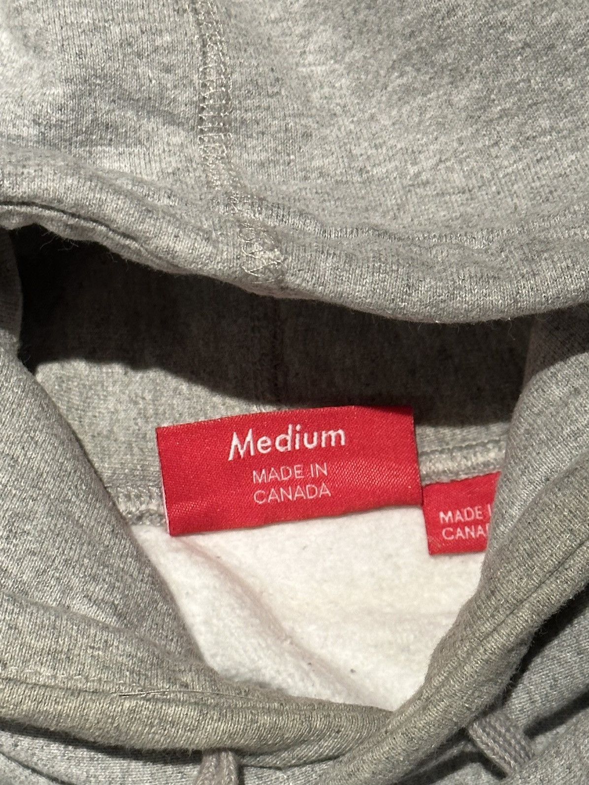 Supreme supreme 2012 heather grey box logo hoodie M Size US M / EU 48-50 / 2 - 5 Thumbnail