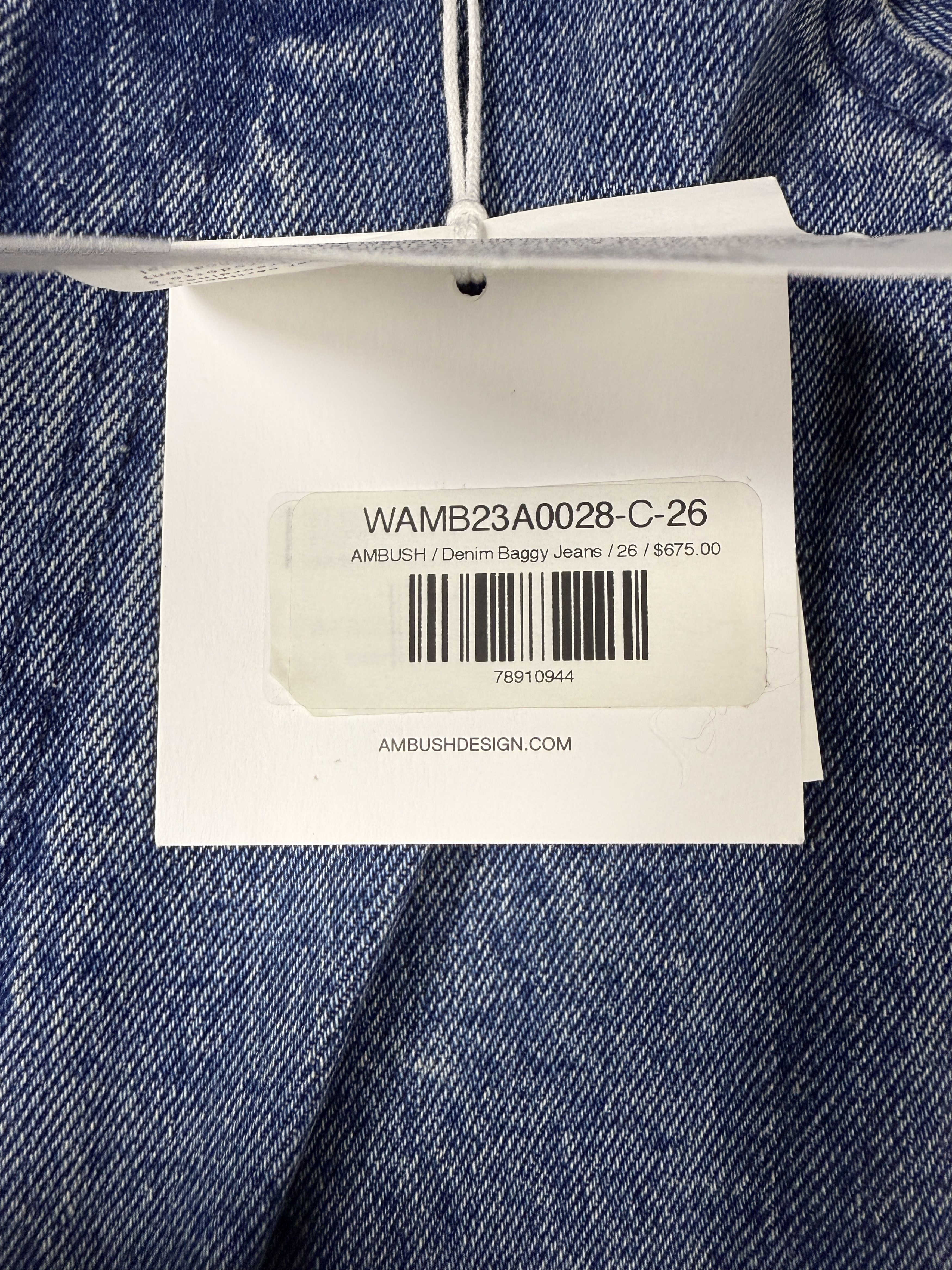 Ambush Design $675 Ambush Denim Baggy Jeans Size 26" / US 2 / IT 38 - 10 Thumbnail