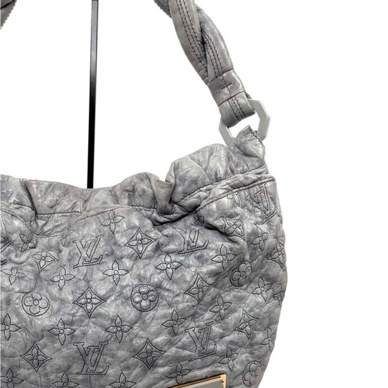 Louis Vuitton Louis Vuitton Runway..RARE Gray underarm top zip Size ONE SIZE - 11 Thumbnail