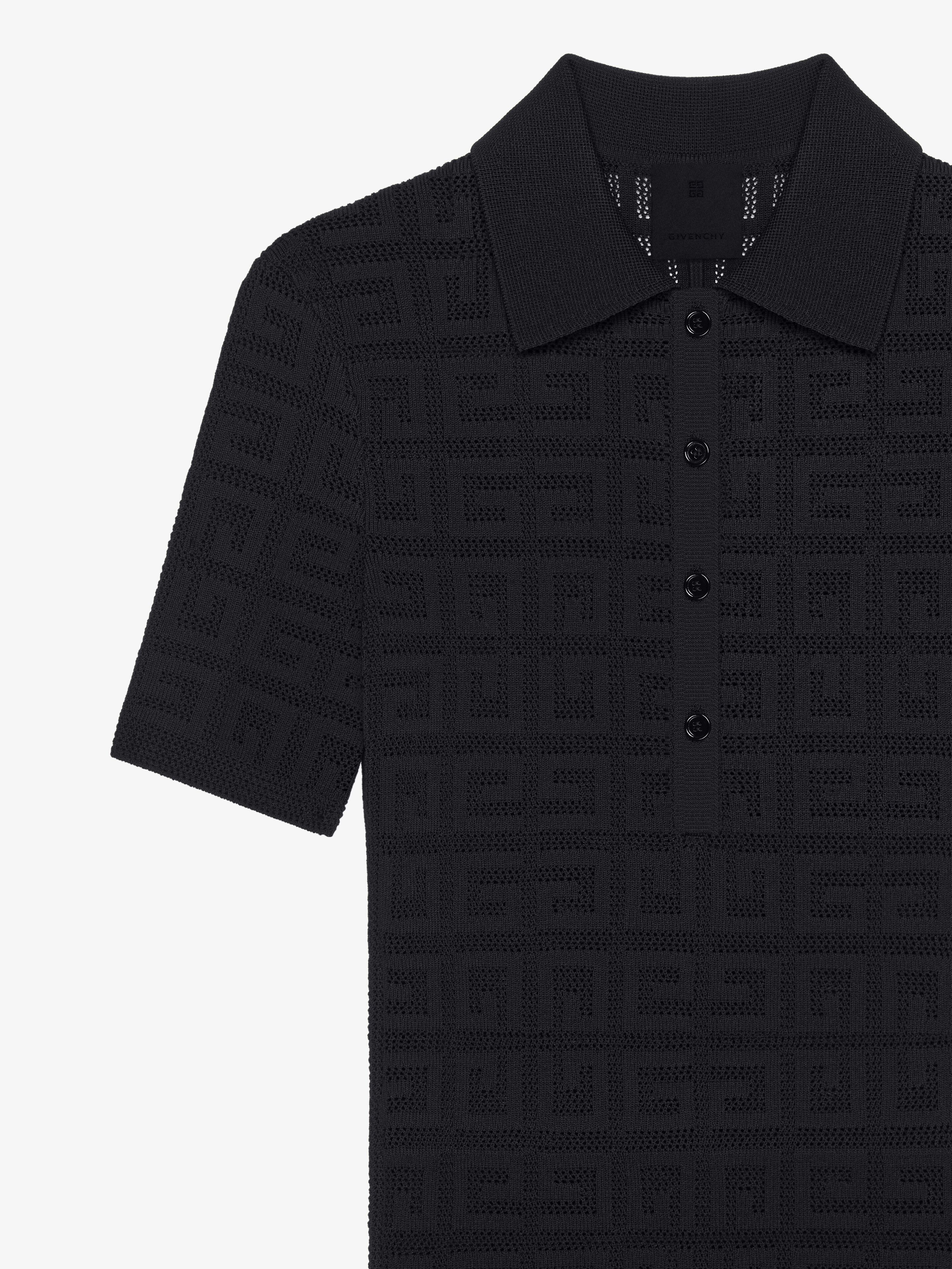 Givenchy oc11z0725 Polo Shirt in Black Size S / US 4 / IT 40 - 5 Thumbnail