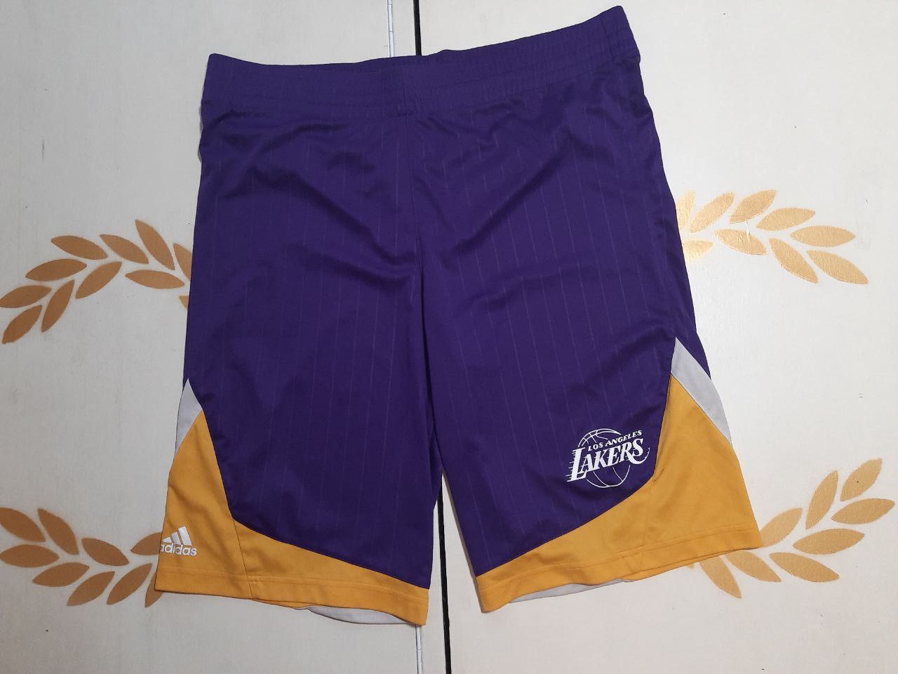 Adidas × NBA Adidas LA Lakers Shorts 2012-2013 Size US 32 / EU 48 - 1 Thumbnail