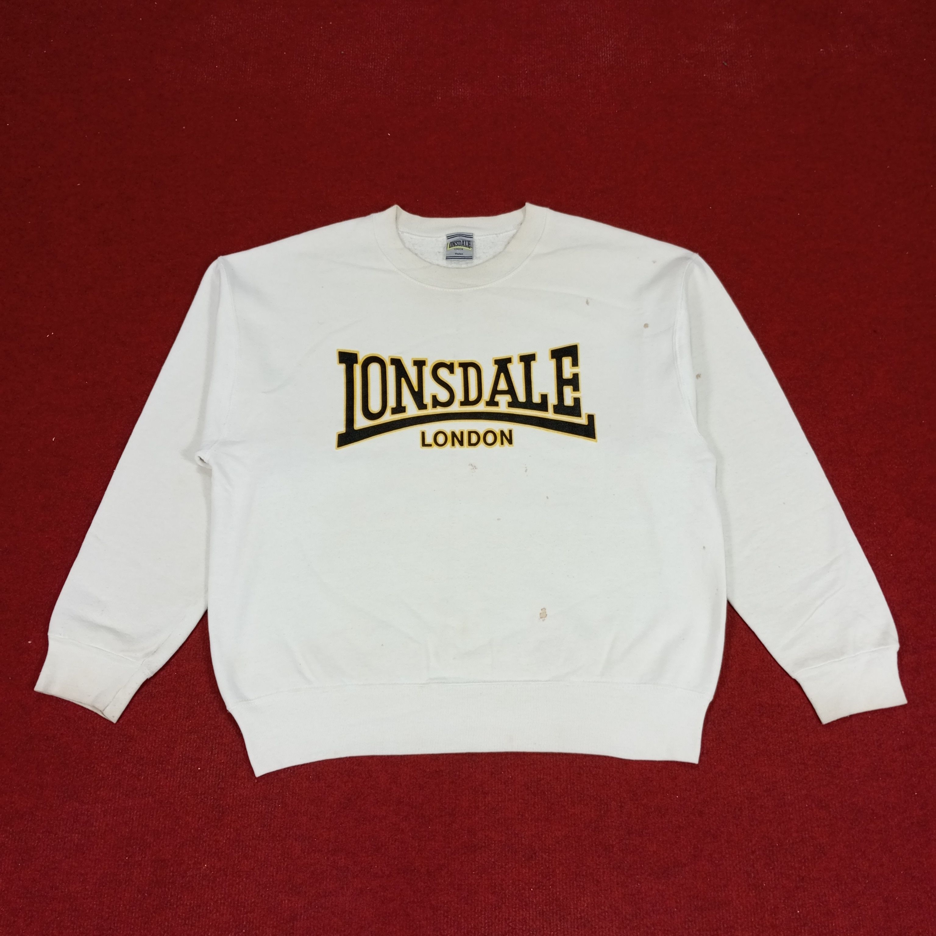 Lonsdale × Vintage Lonsdale London Streetwear Style Sweatshirt Size US L / EU 52-54 / 3 - 1 Thumbnail