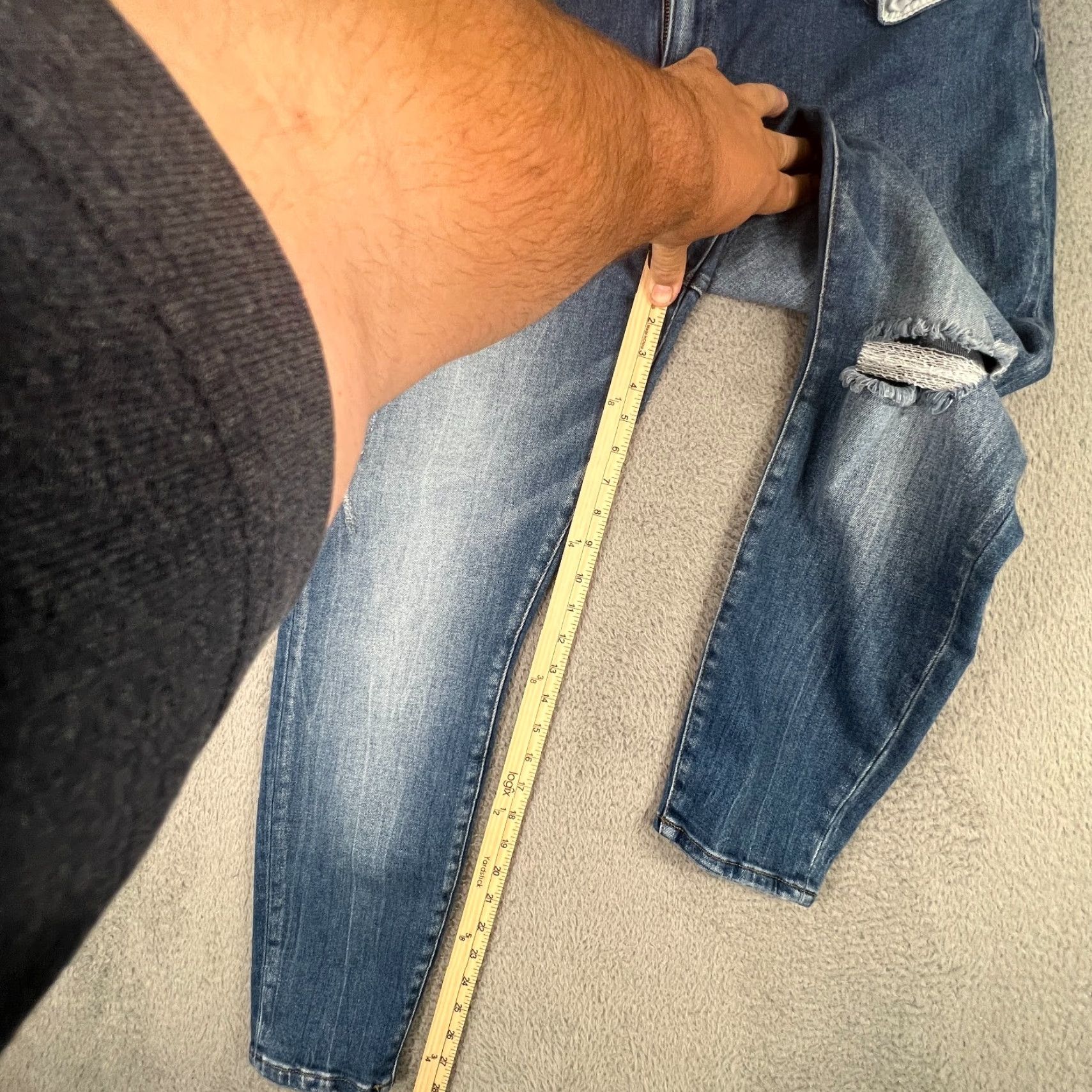 Vintage KanCan Jeans Womens High Rise Straight Light Wash Blue Denim 27 Regular Size 27" / US 4 / IT 40 - 2 Thumbnail
