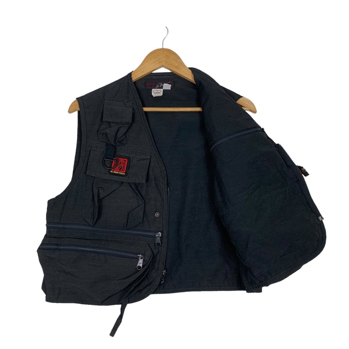 Vintage AL MAR USA Hunting Tactical Utility Vest #1037-C47 Size US S / EU 44-46 / 1 - 9 Thumbnail