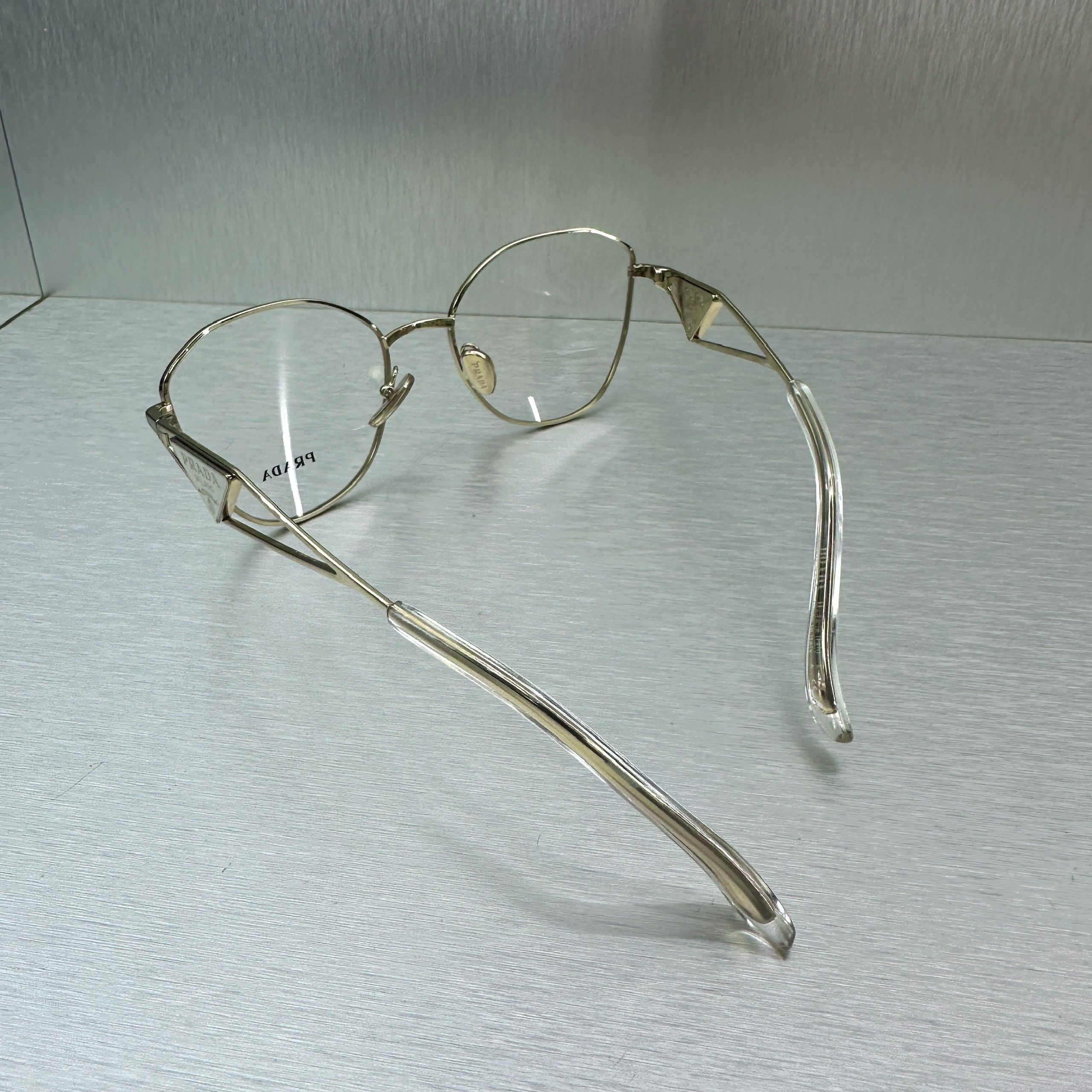 Prada PRADA 0PR 52ZV ZVN1O1 PALE GOLD Size ONE SIZE - 8 Thumbnail