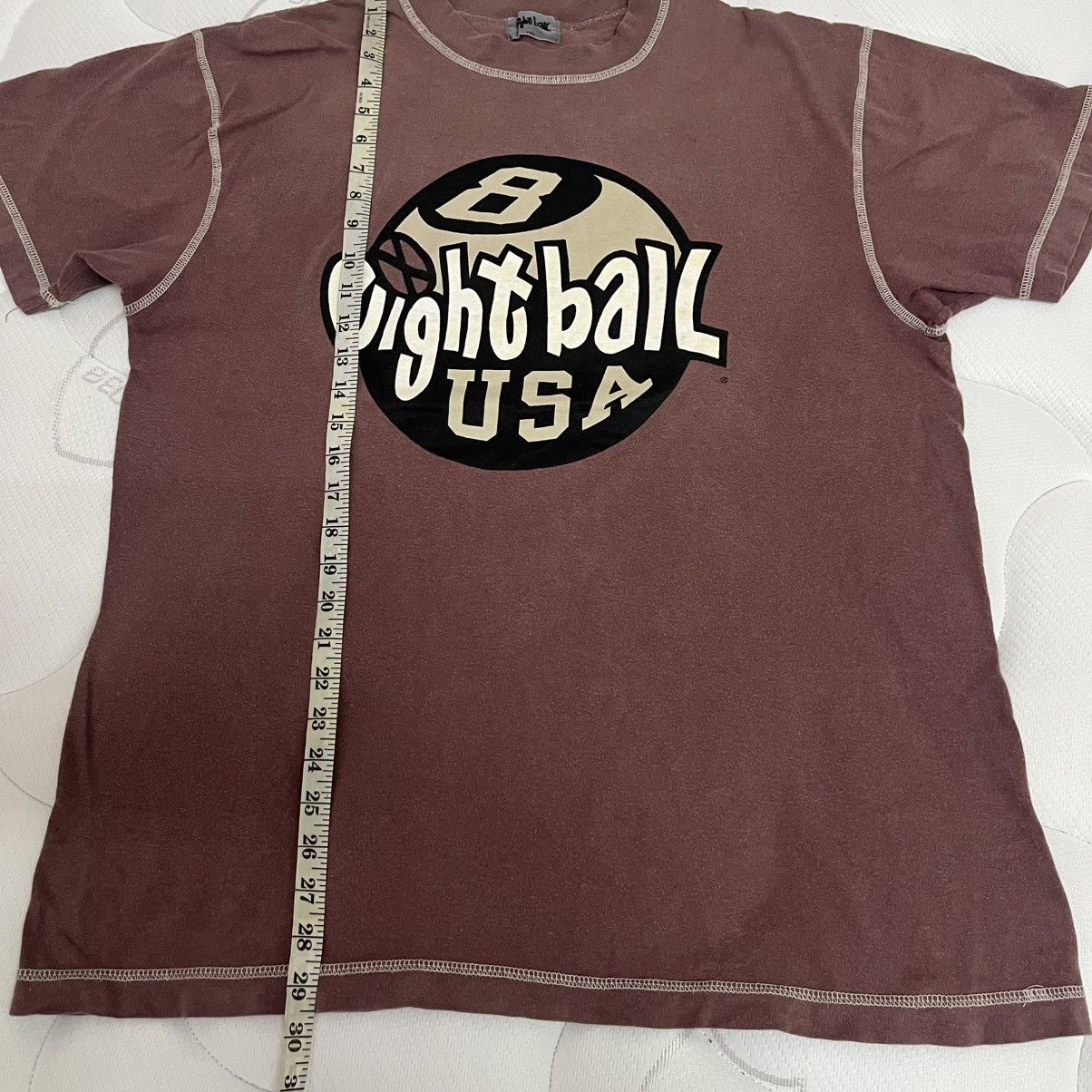 Vintage 🔥Vintage Eight Ball Big Logo Skate Tees Size US XL / EU 56 / 4 - 17 Thumbnail