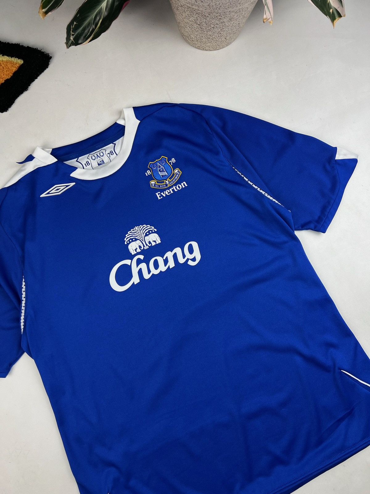Umbro × Vintage Umbro Everton 2006/2007 Home Kit Soccer Jersey Size US L / EU 52-54 / 3 - 6 Thumbnail