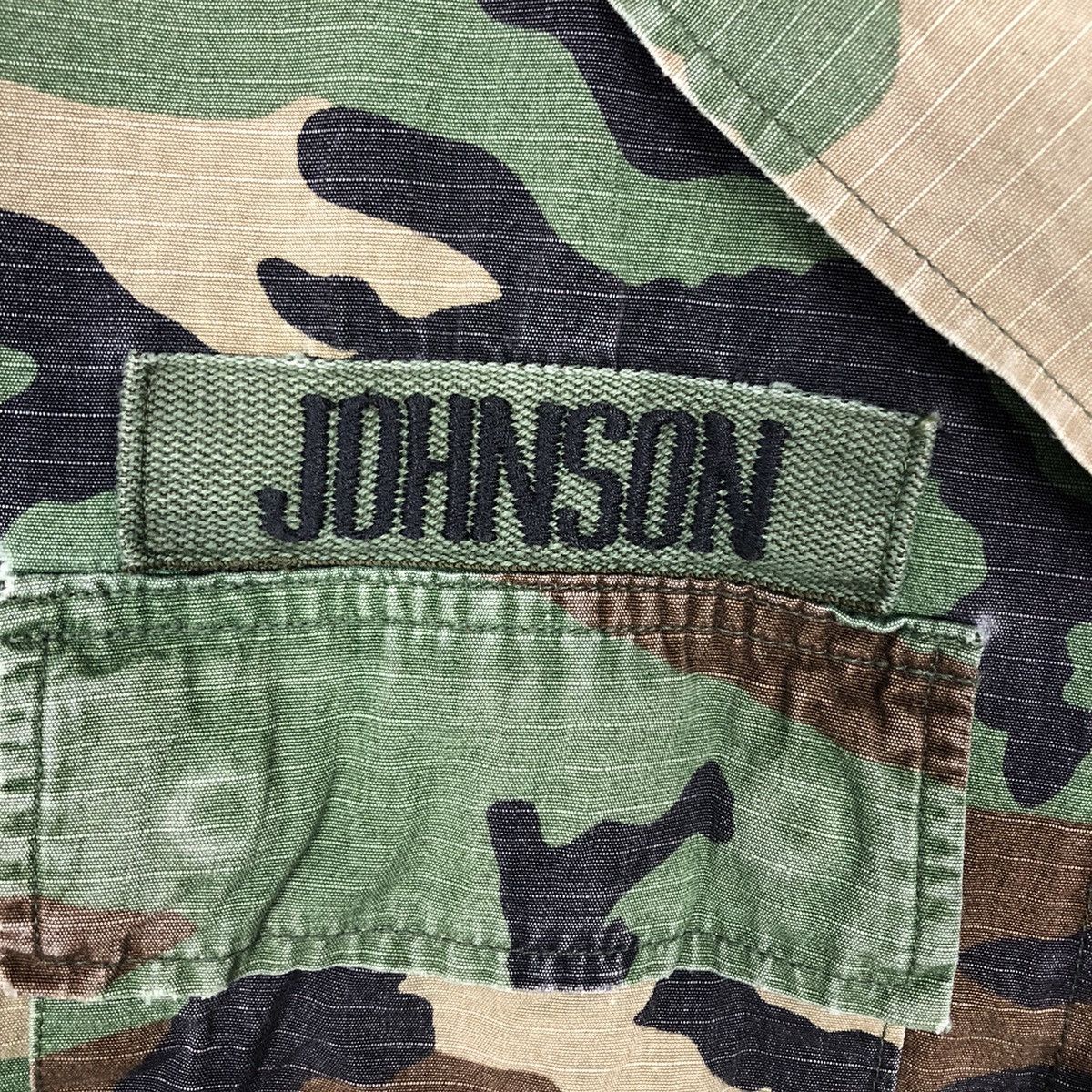 Vintage 📌Vintage Chore Work Jacket Military Us Air Force Camouflage Size US M / EU 48-50 / 2 - 21 Thumbnail