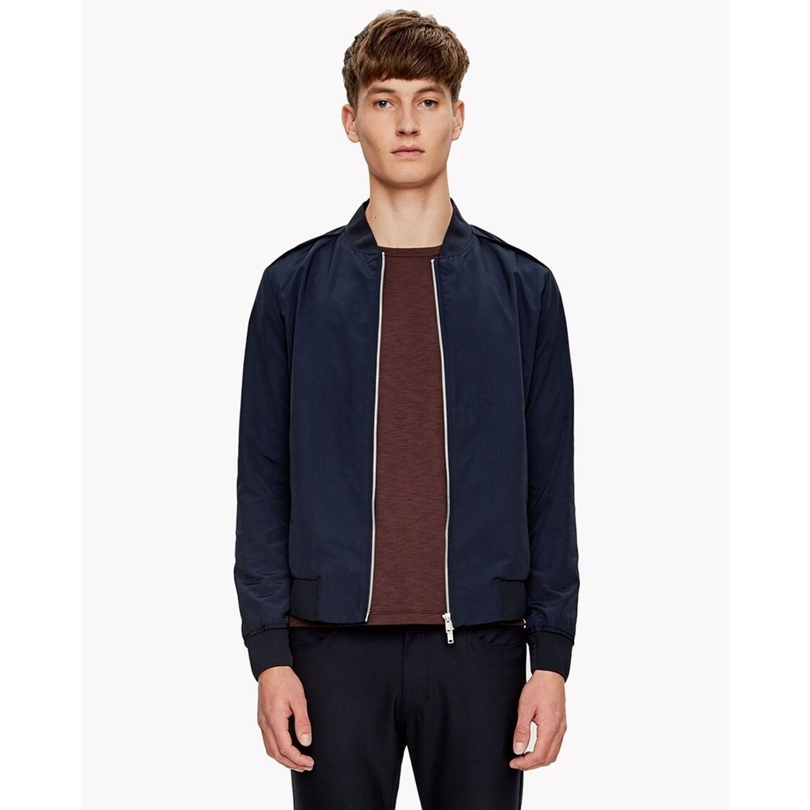 Theory Theory Brant Williston Bomber Jacket Men's size M Size US M / EU 48-50 / 2 - 2 Thumbnail