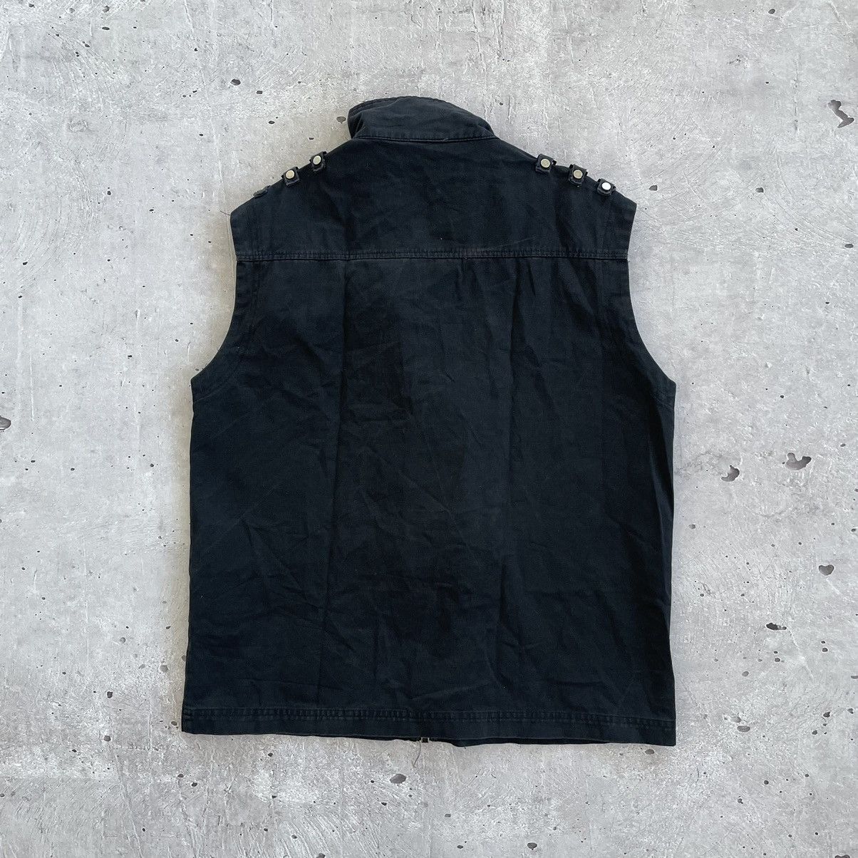 Other 🔥RARE🔥 Rave Punk avantgarde vest gothic style Size US L / EU 52-54 / 3 - 7 Thumbnail