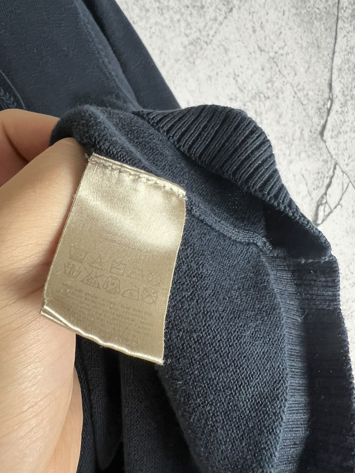 Burberry Burberry cotton Knit logo Sweater Size US S / EU 44-46 / 1 - 4 Thumbnail