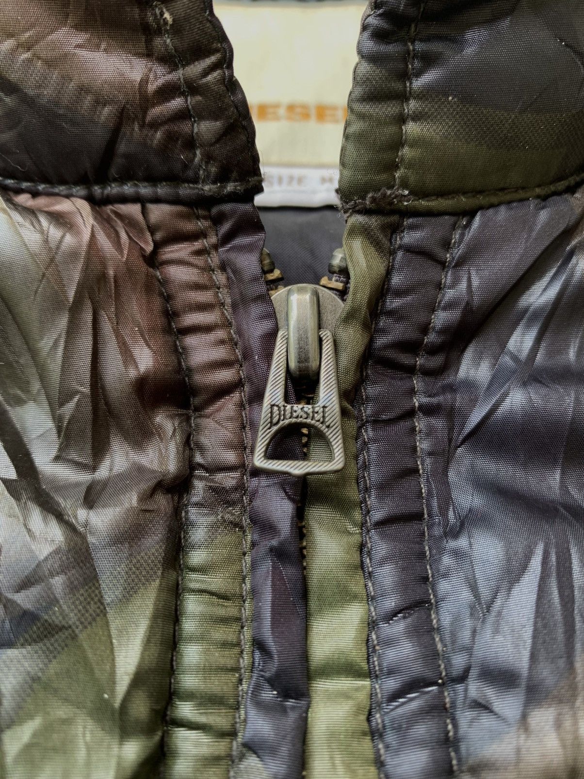 Diesel diesel padded blouson distinctive camouflage jacket Size US M / EU 48-50 / 2 - 6 Thumbnail